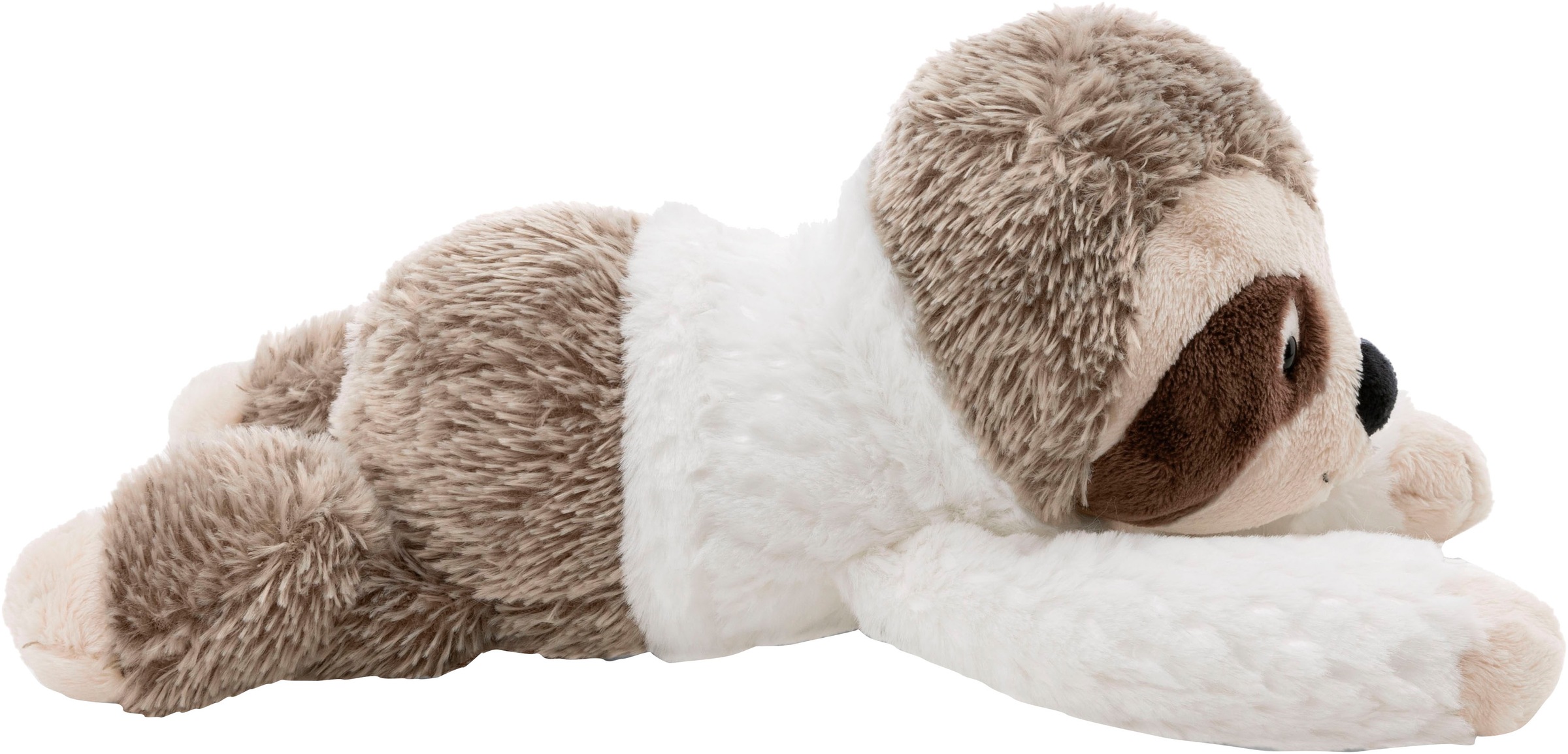 Nici Kuscheltier »Winter, Faultier Izzy Icetumbler, 30 cm liegend«, liegend; enthält recyceltes Material (Global Recycled Standard)