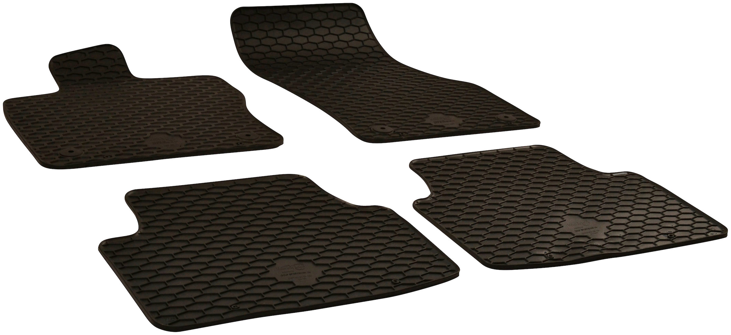 WALSER Passform-Fußmatten, (4 Sportsvan, für 2 Schrägheck, VW Golf Golf 02/2014-Heute Rückmatten), | Vordermatten, St., VW, Sportsvan bestellen BAUR 2