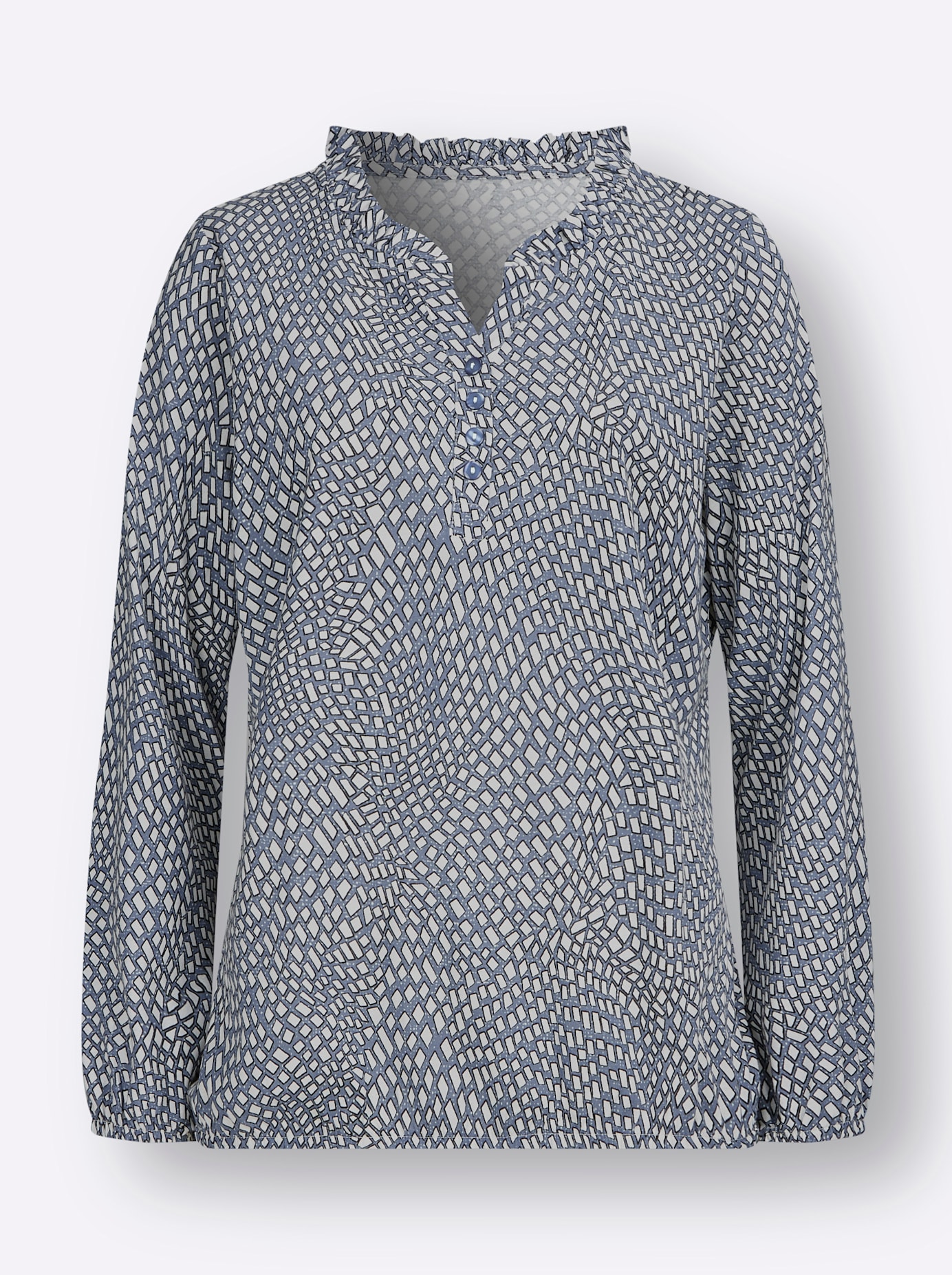 Thumbnail - Inspirationen Langarmshirt "Druck-Shirt" 1 Stk.