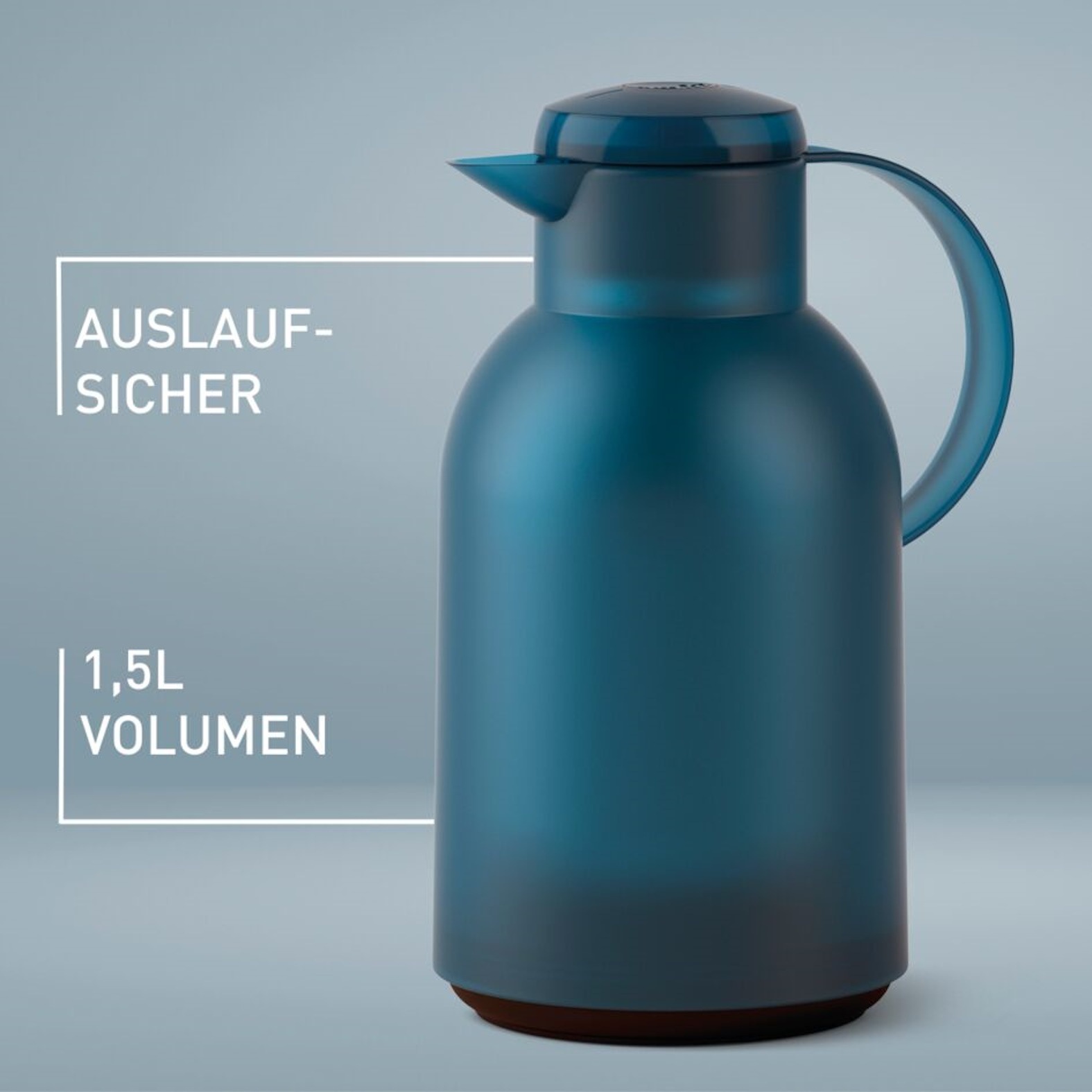 Emsa Isolierkanne "Samba" 1,5 l XXL-Modell, zeitloses Design, einfacher Kno günstig online kaufen