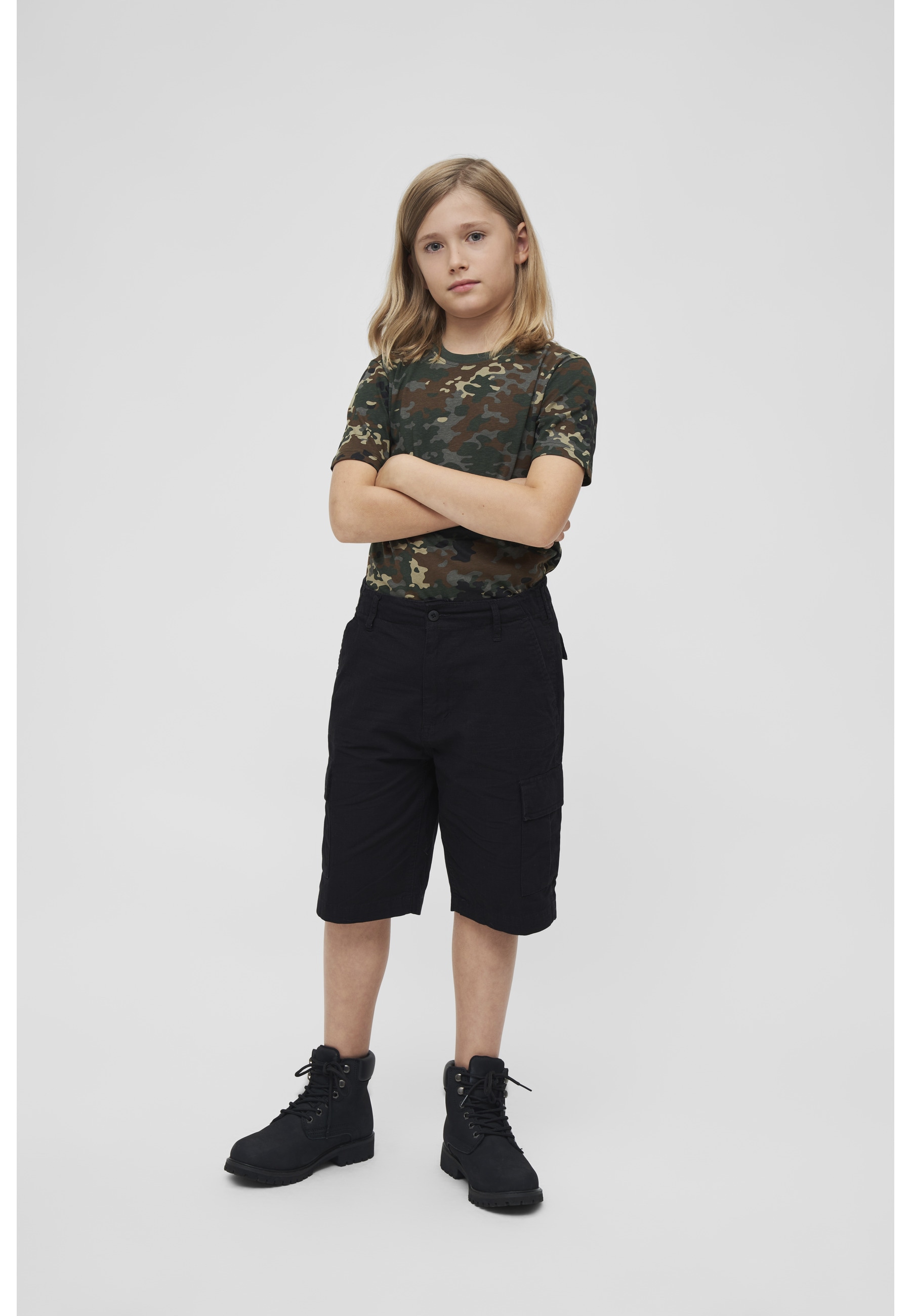 Brandit Stoffhose »Brandit Herren Kids BDU Ripstop Shorts«