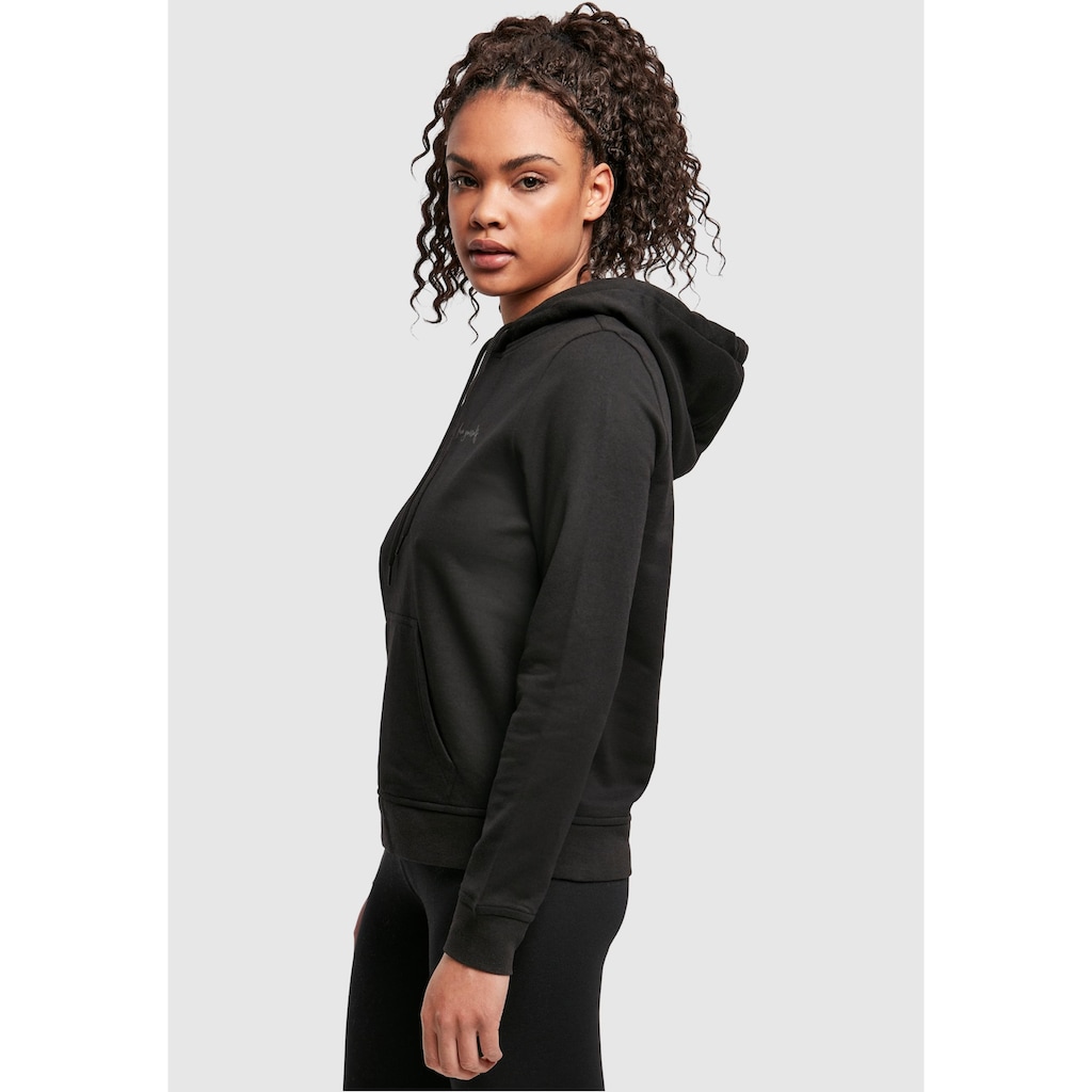 Merchcode Kapuzenpullover »Merchcode Damen Ladies Love Yourself Basic Hoody«, (1 tlg.)