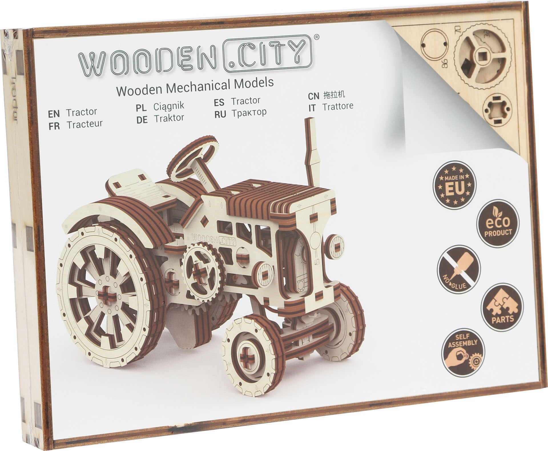 Wooden City Modellbausatz »Traktor«, aus Holz; Made in Europe kaufen