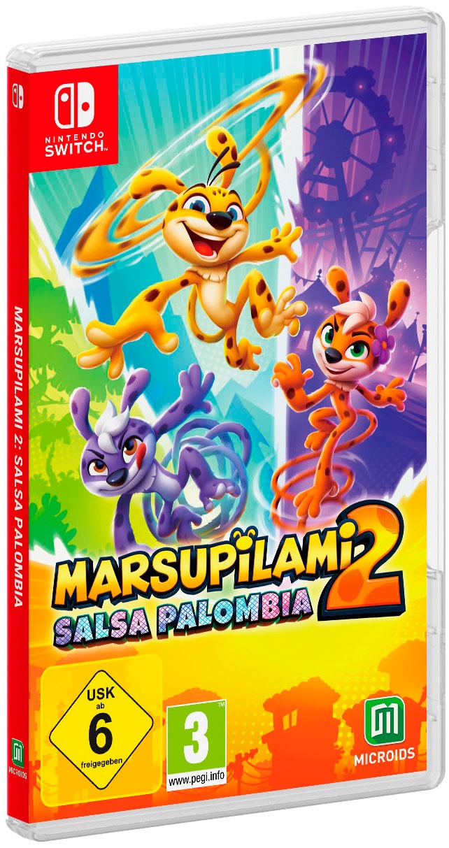 Microids Spielesoftware »Marsupilami 2 - Salsa Palombia« Nintendo Switch