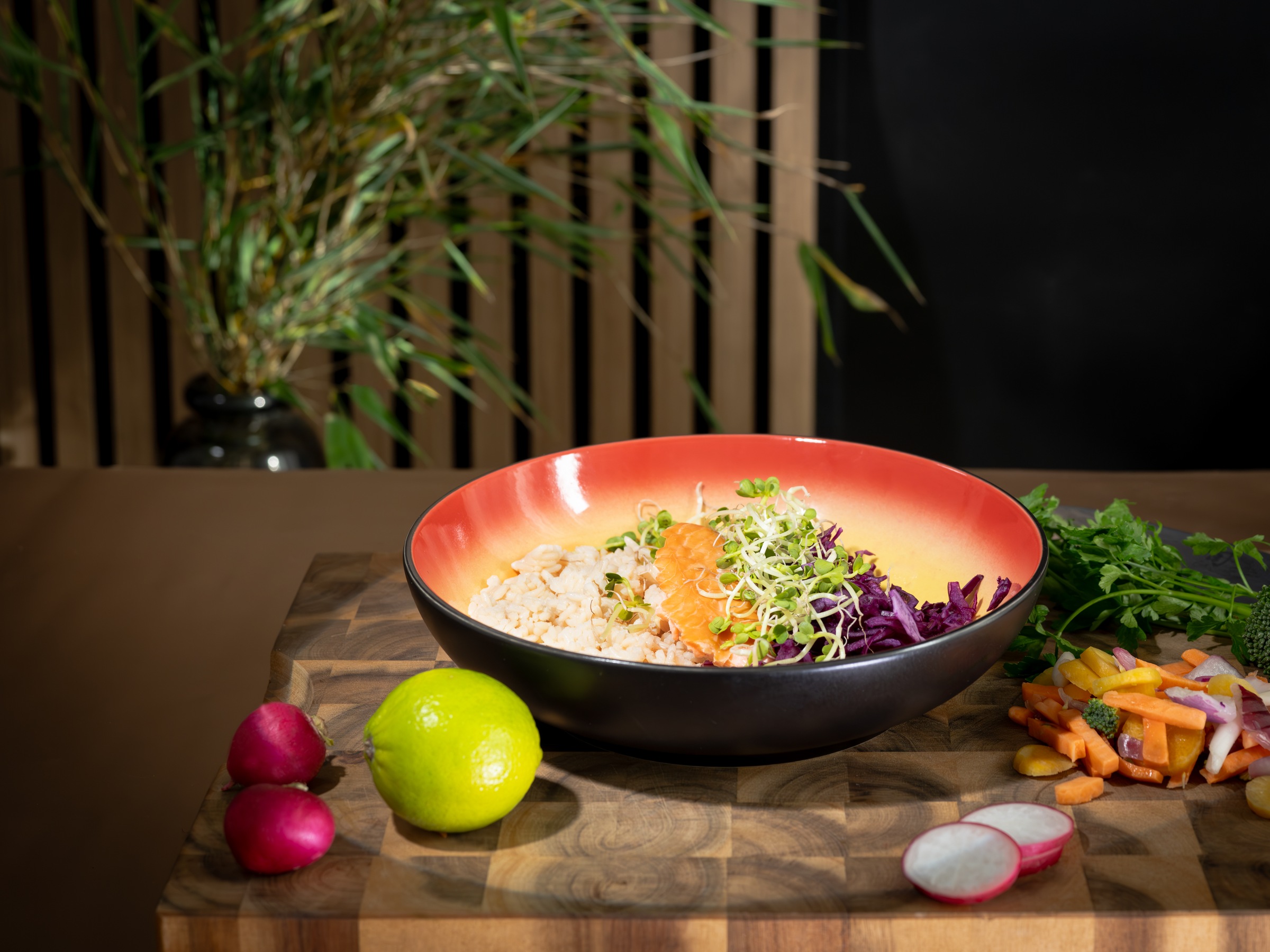 CreaTable Schüssel »Hot, Poke Bowl, 4-tlg.« 4 aus Steinzeug Moderne Coupeform, außergewöhnliches Design