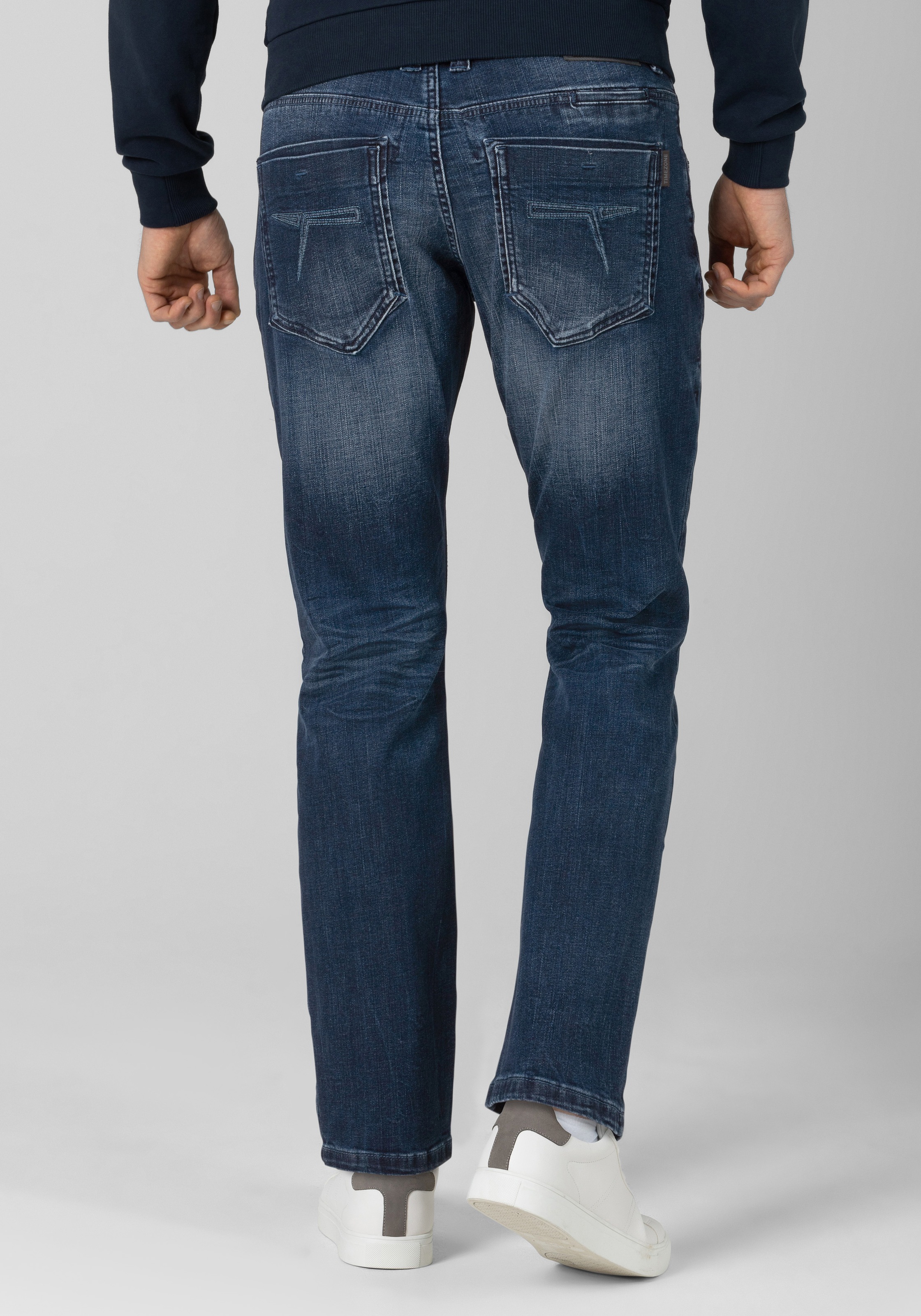 TIMEZONE Herren Jeans GerritTZ - Regular Fit - Blau - Light Royal Wash günstig online kaufen