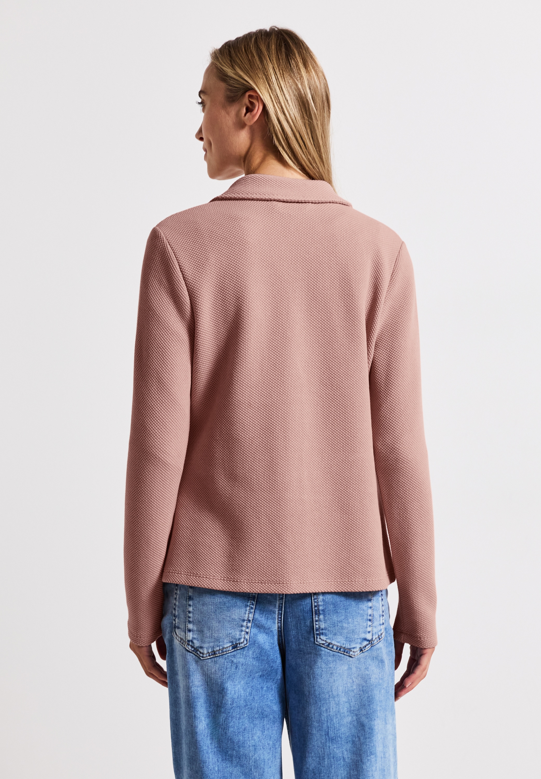 STREET ONE Kurzblazer, aus softem Materialmix