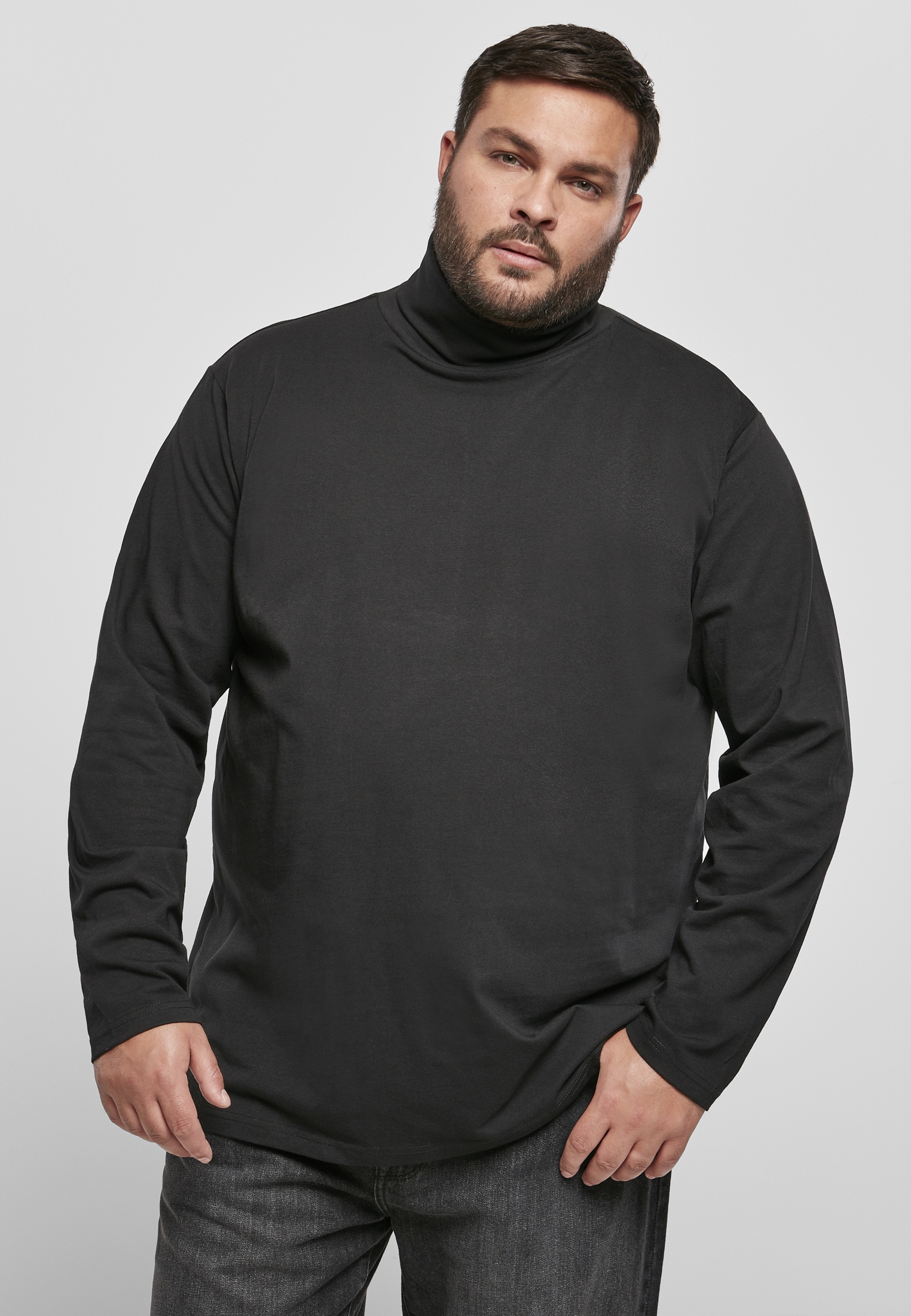 URBAN CLASSICS Longsleeve "Urban Classics Herren Turtle Neck LS" günstig online kaufen