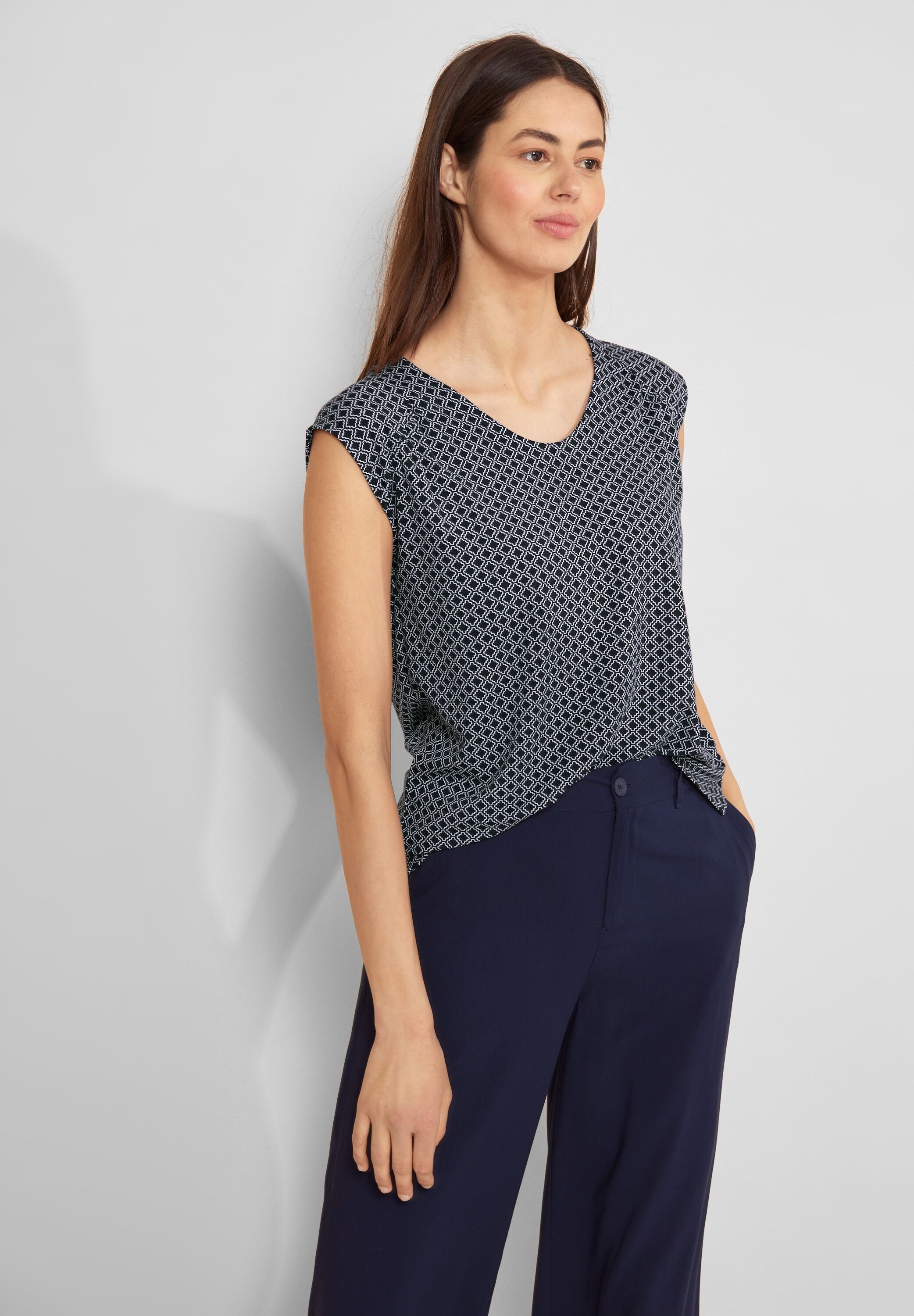 STREET ONE Shirttop, mit Alloverprint