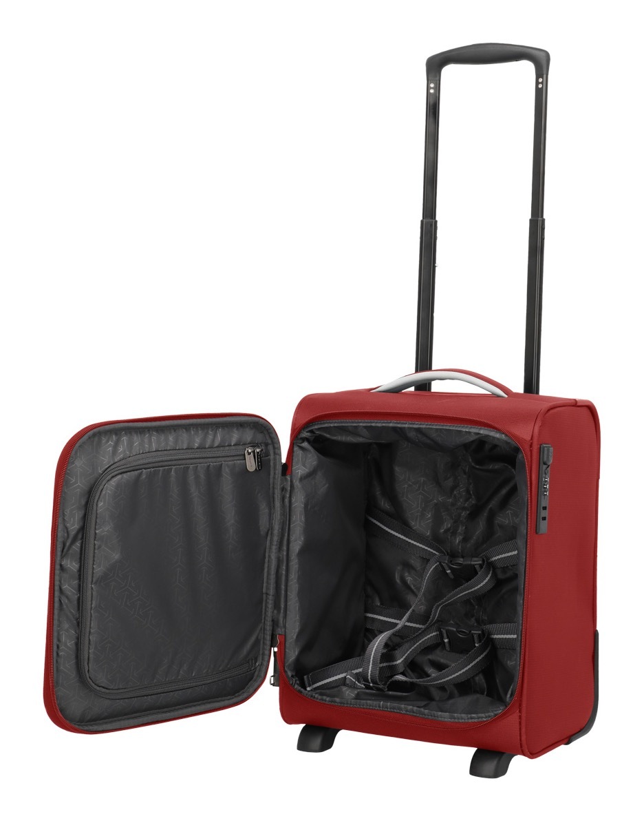 Thumbnail - travelite Handgepäck-Trolley "JETPACK Wings 2 Cabin, konzipiert für Eurowings", 2 Rollen, Weichgepäck-Koffer Handgepäck ...