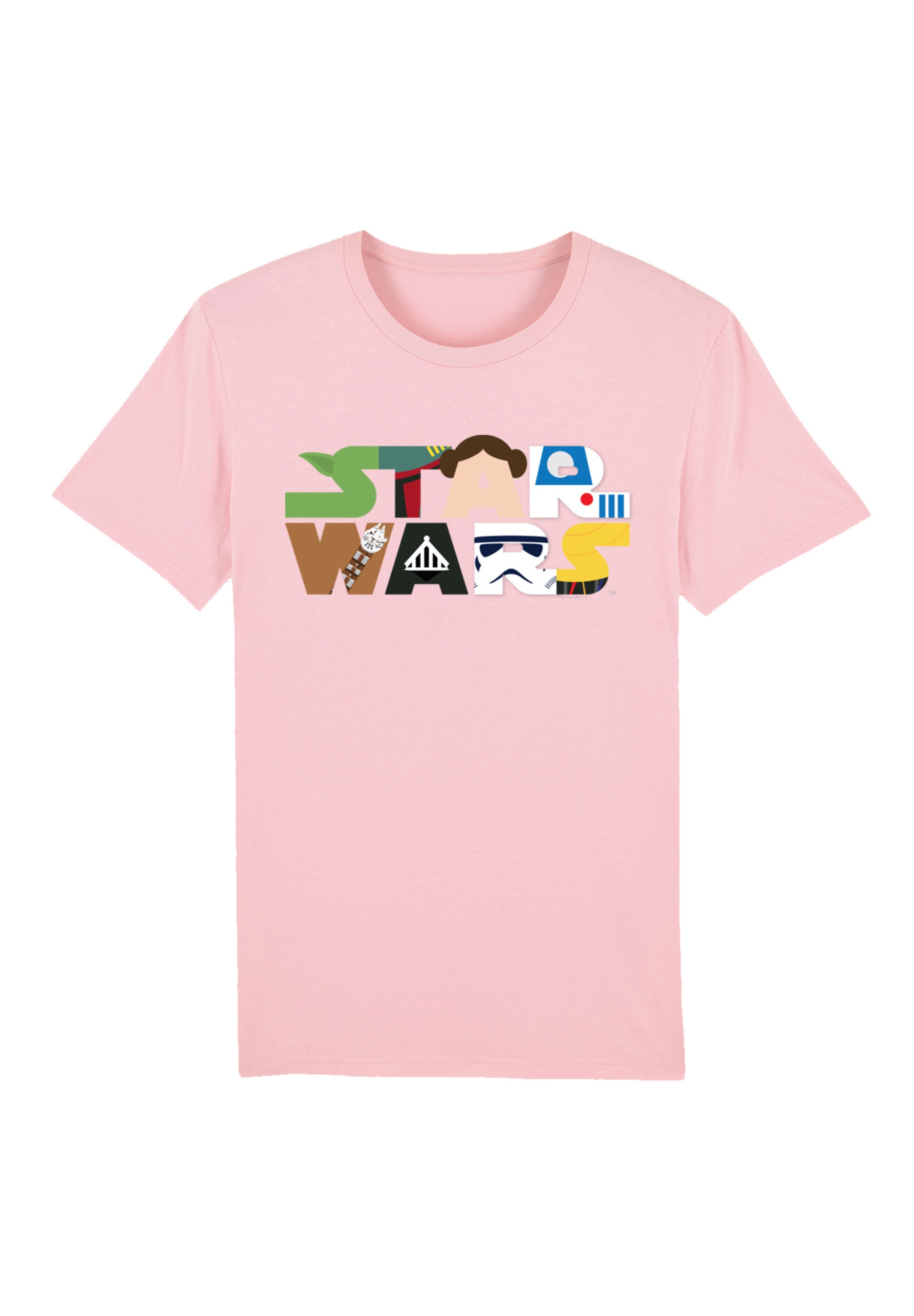 F4NT4STIC T-Shirt »Star Wars Character Logo«, Premium Qualität