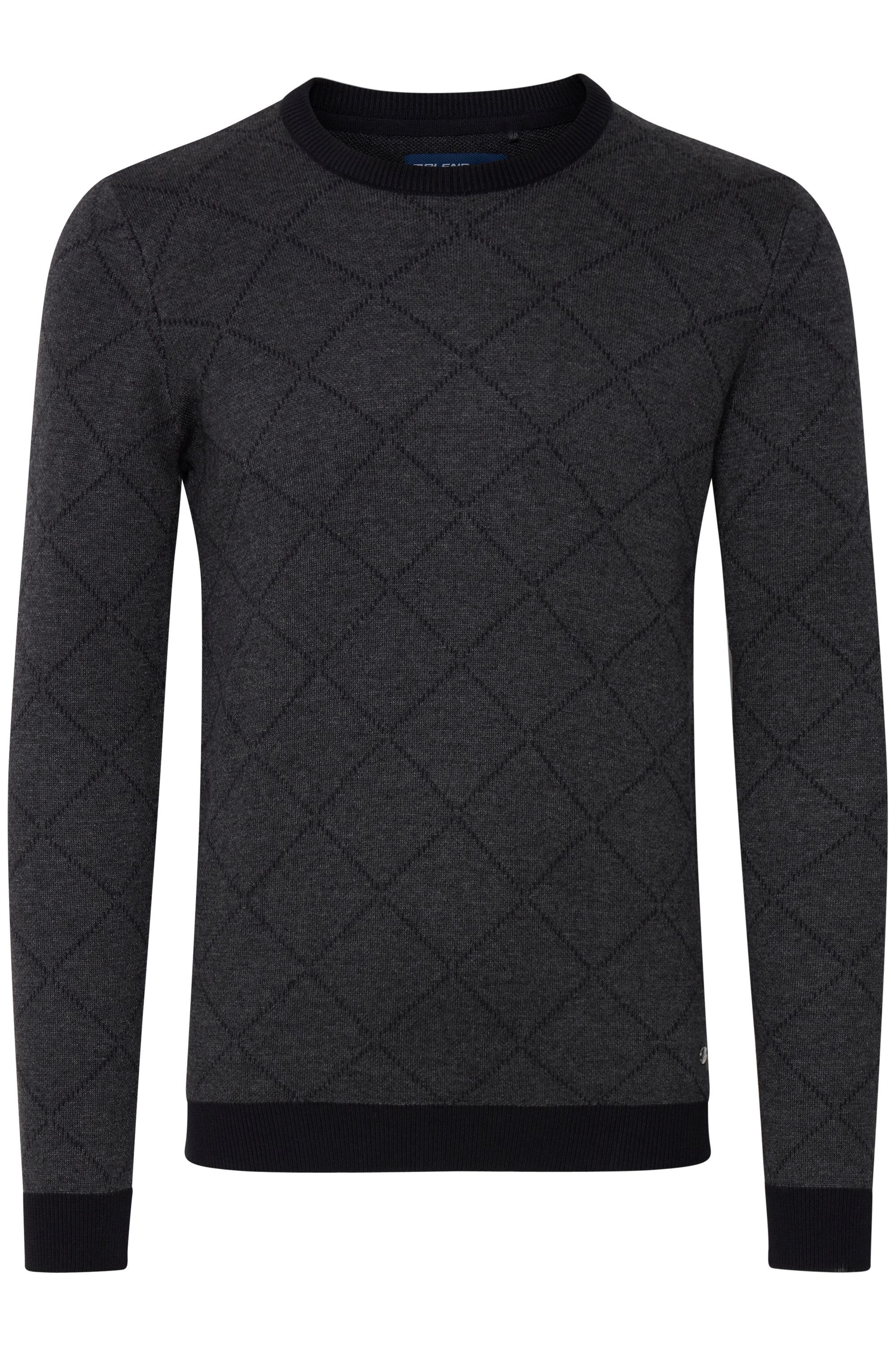 Blend Rundhalspullover "BHNison" Feinstrick Pullover mit Rundhalsausschnitt günstig online kaufen