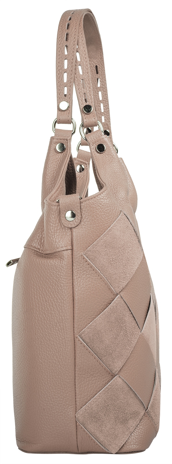 Samantha Look Shopper, echt Leder, Made in Italy