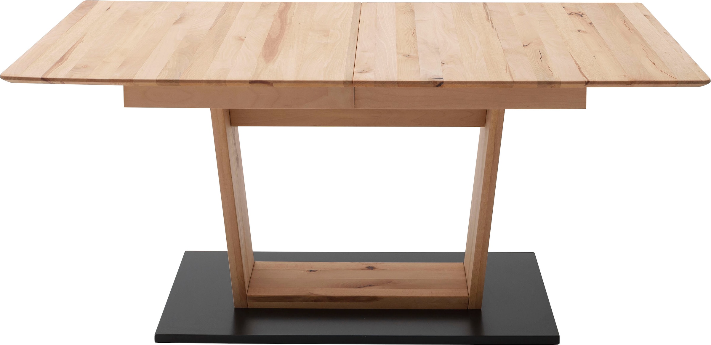 MCA furniture Esstisch »Cuba«, Esstisch Massivholz ausziehbar, Tischplatte mit Synchronauszug