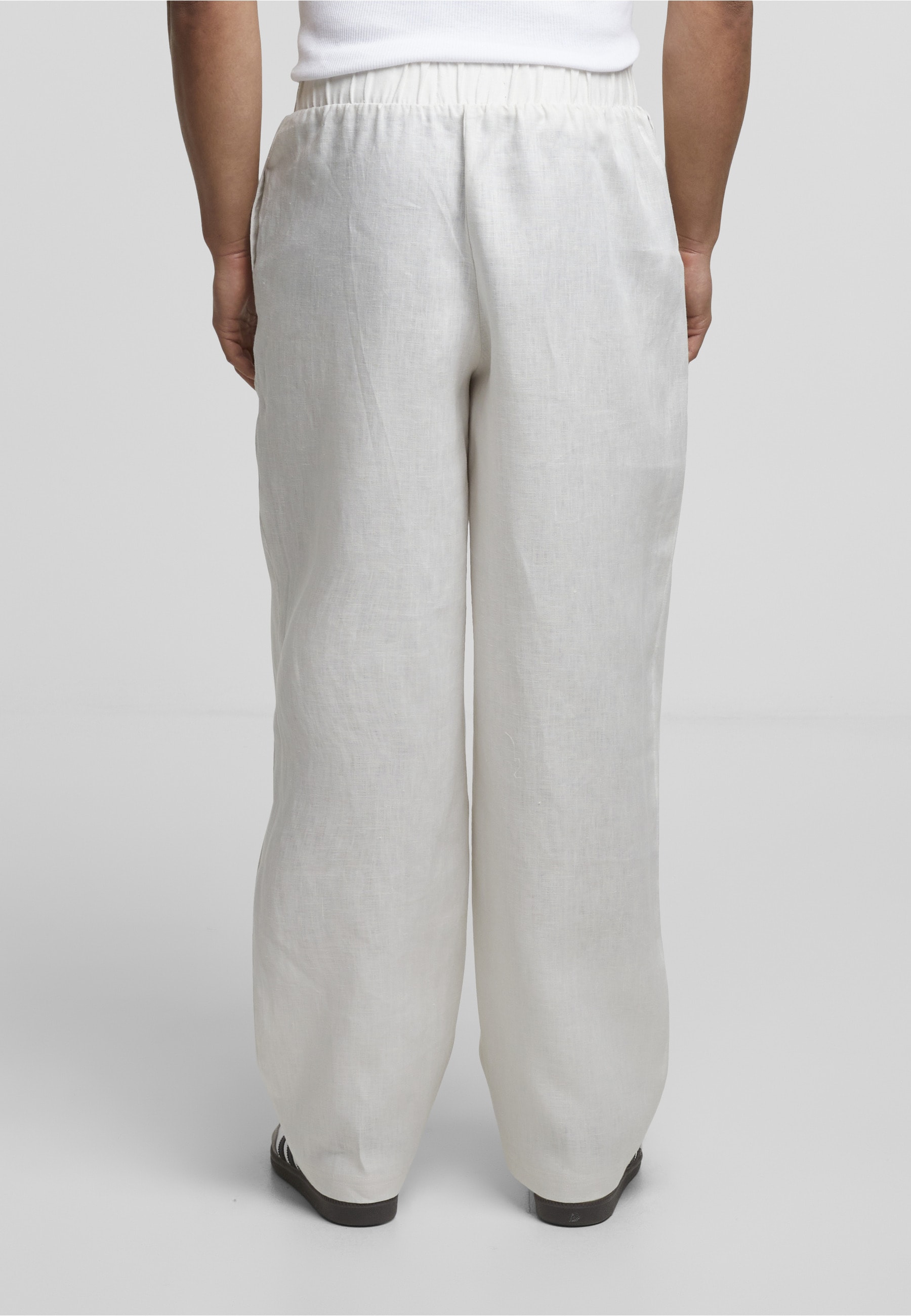 PEQUS Stoffhose »PEQUS PEQUS Logo Linen Pants«