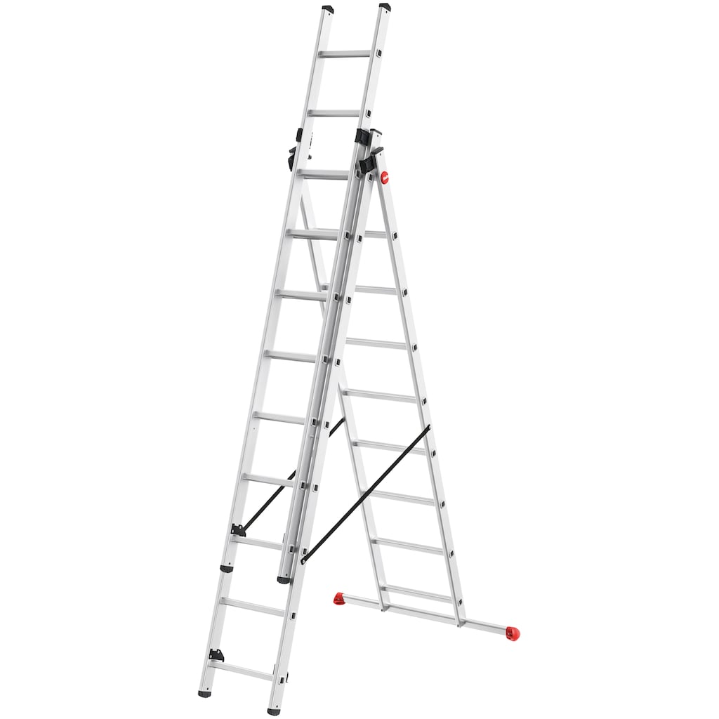 Hailo Vielzweckleiter »HobbyStep combi«, (Set)