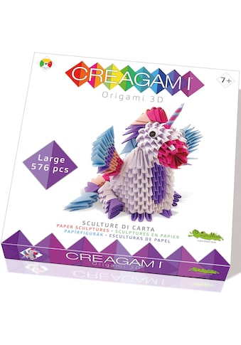 Kreativset »Creagami, Origami 3D Einhorn«