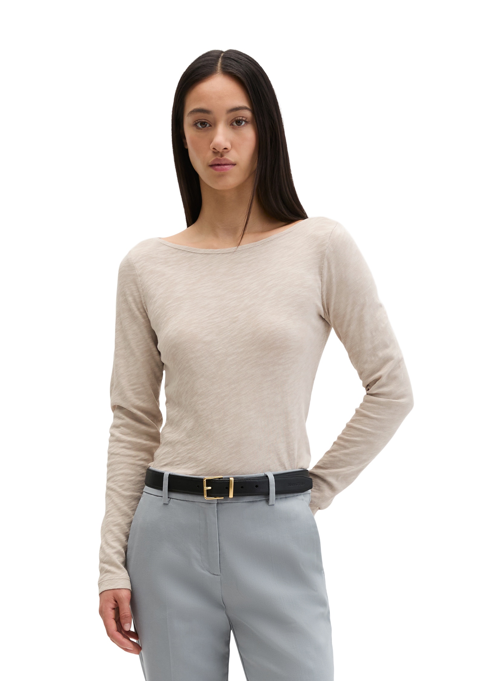 Marc O'Polo Langarmshirt »aus Organic Cotton-Qualität«