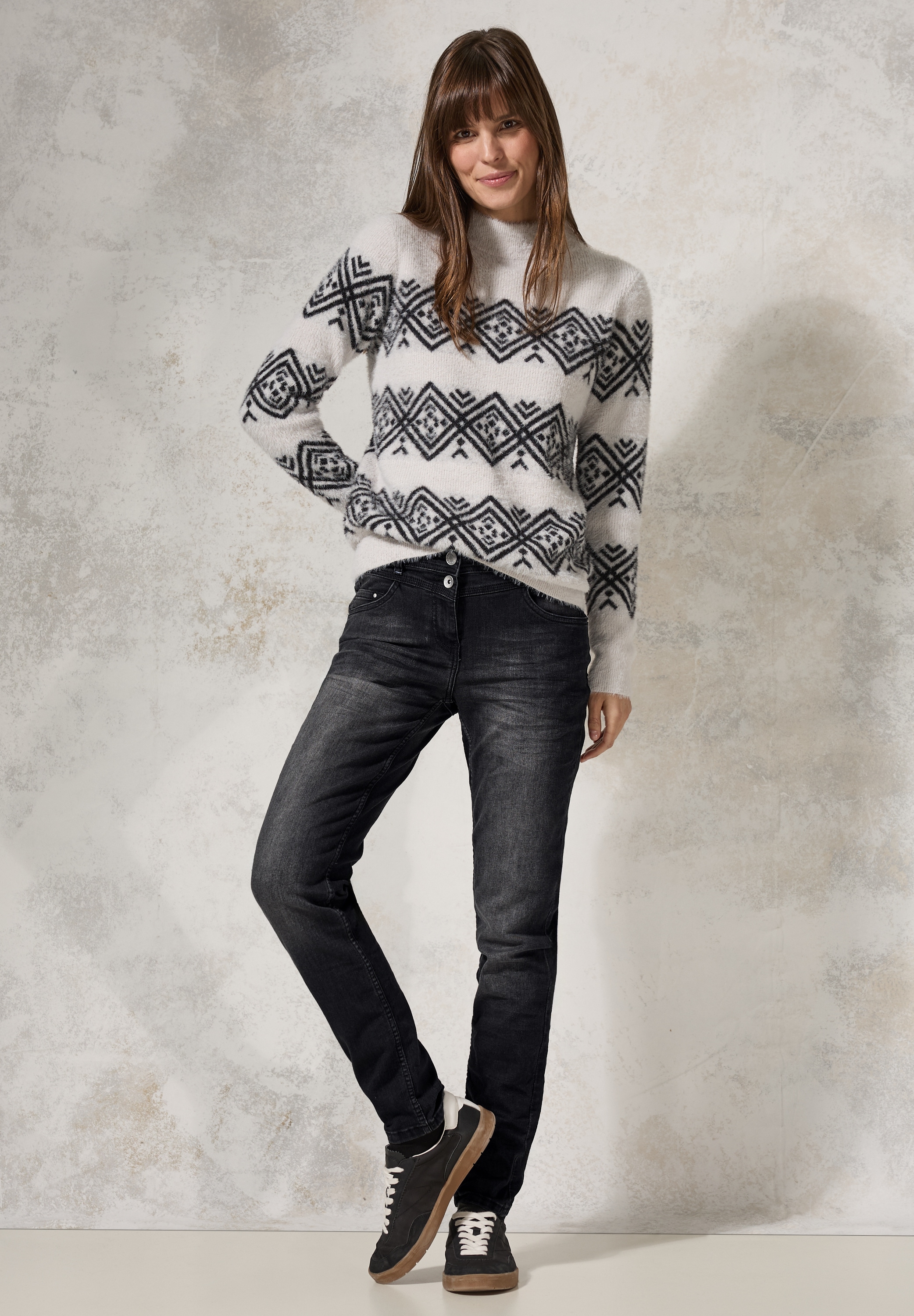 Cecil Slim-fit-Jeans »Style Toronto«, im Five-Pocket Style