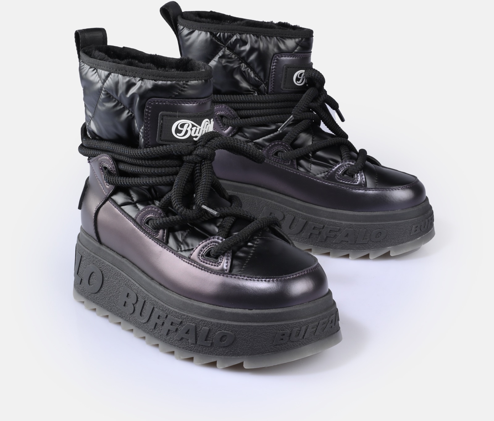 Buffalo Snowboots "ELIZA" Winterboots, Schnürboots, Schlupfboots mit Warmfu günstig online kaufen