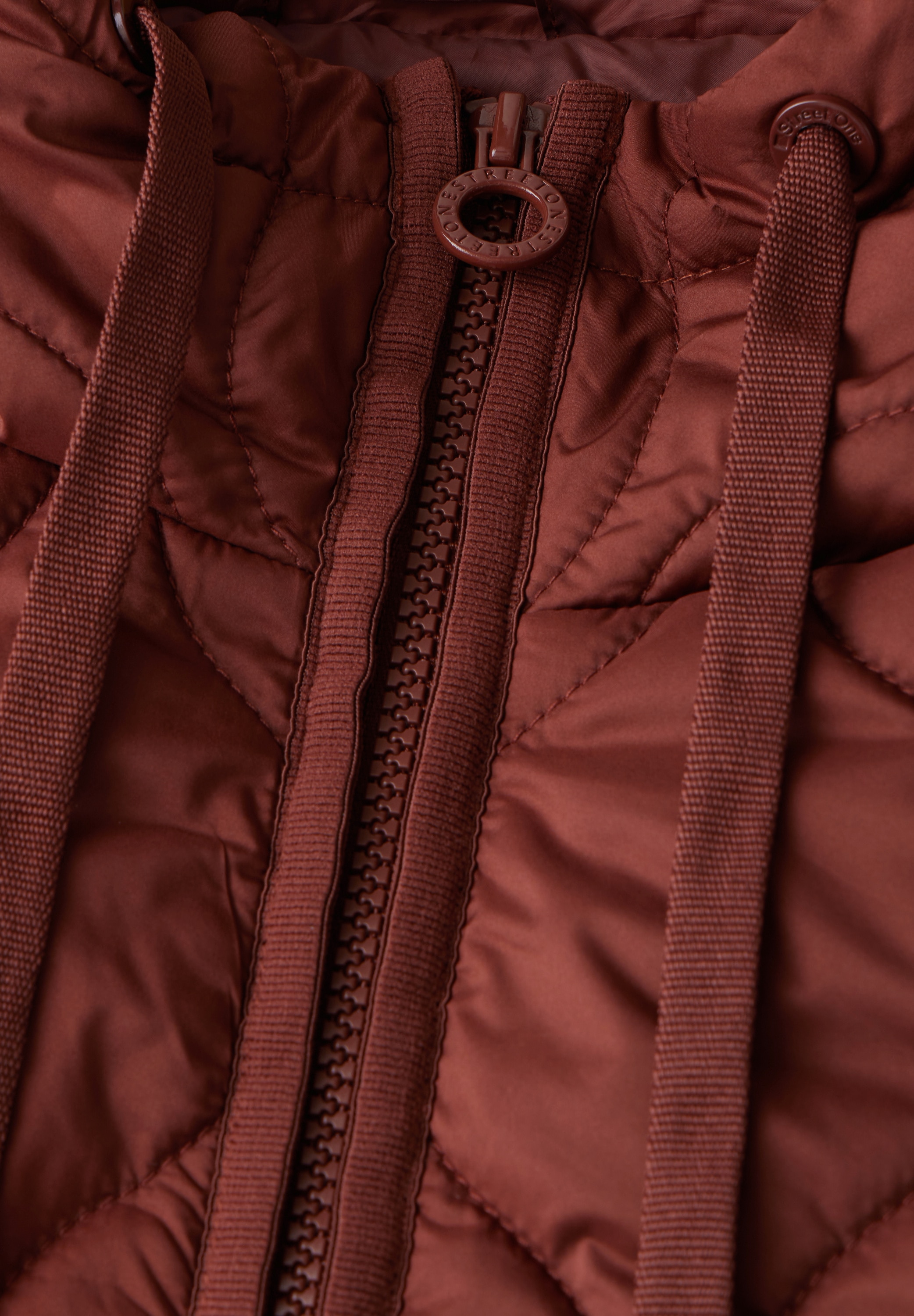 STREET ONE STUDIO Steppjacke, mit Kapuze, mit Kapuze