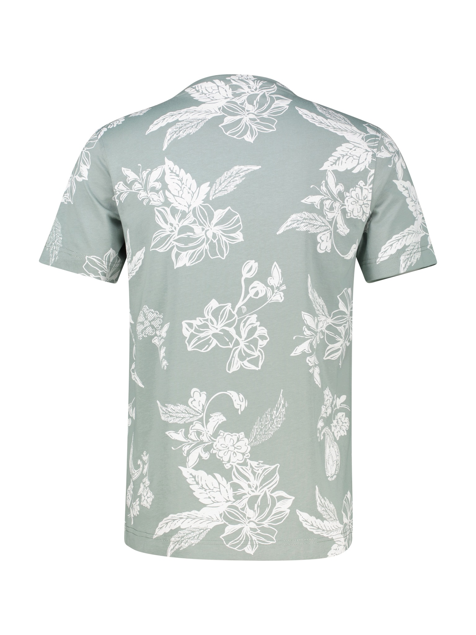 LERROS Kurzarmshirt mit floralem Allover-Print günstig online kaufen