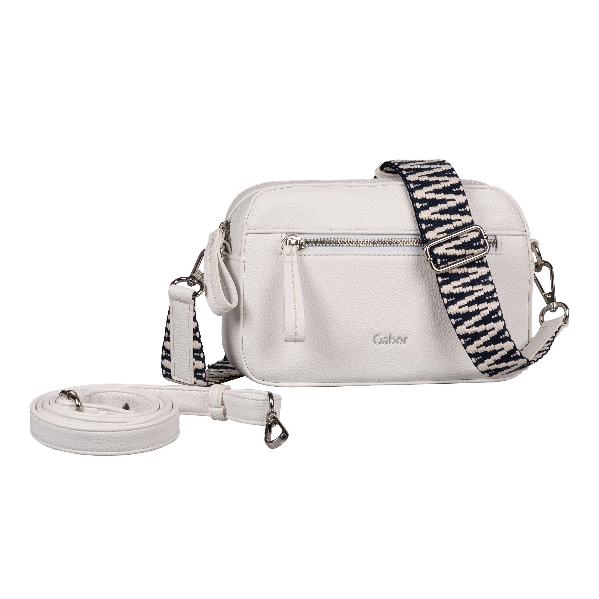 Gabor 1100000002199 "Silena" Damen Umhängetasche, Schultertasche mit stylischem Gurtband