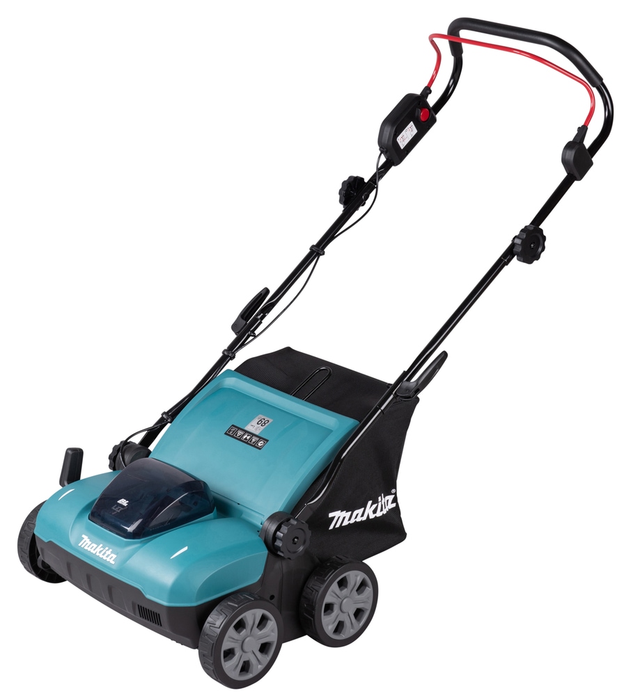 "Akku-Vertikutierer MAKITA ""»DUV320Z« 18V, 32 cm, 30 l, ohne Akku und Ladegerät"", blau, B:56,5cm H:99,5cm T:103,5cm, Vertikutierer, mit einer
