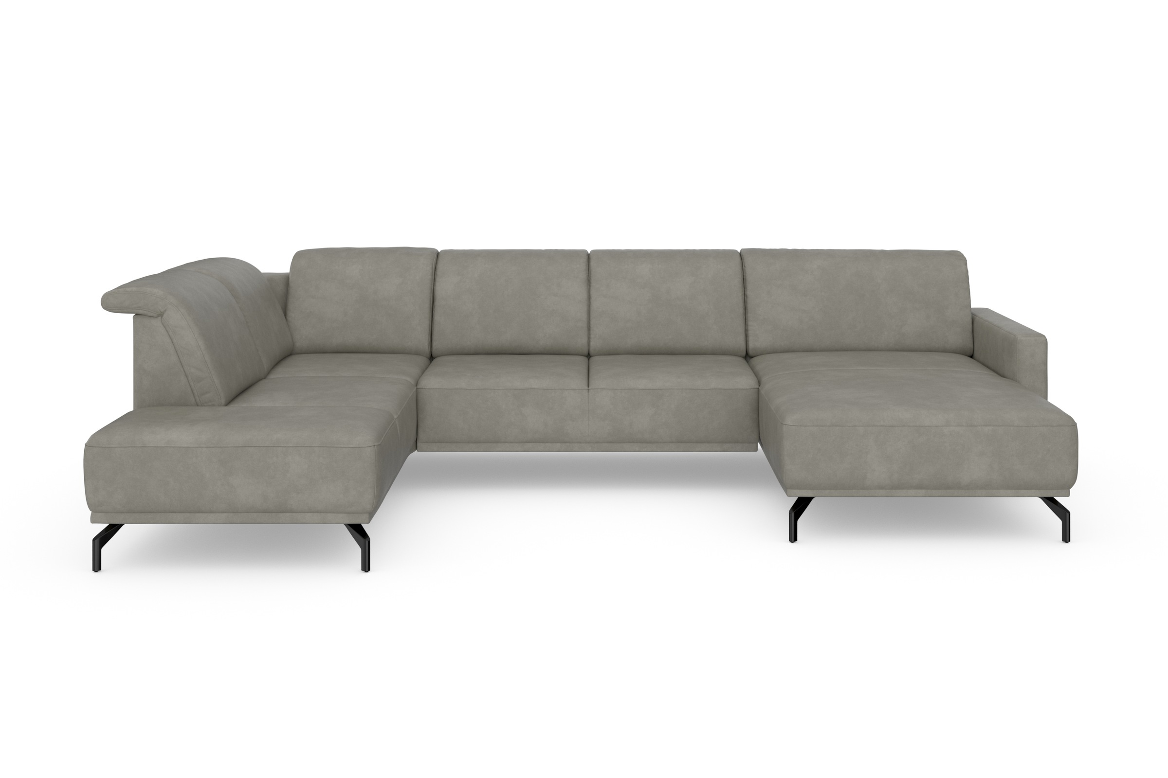 sit&more Wohnlandschaft "Bailando U-Form" wahlweise mit Kopfteilverstellung günstig online kaufen