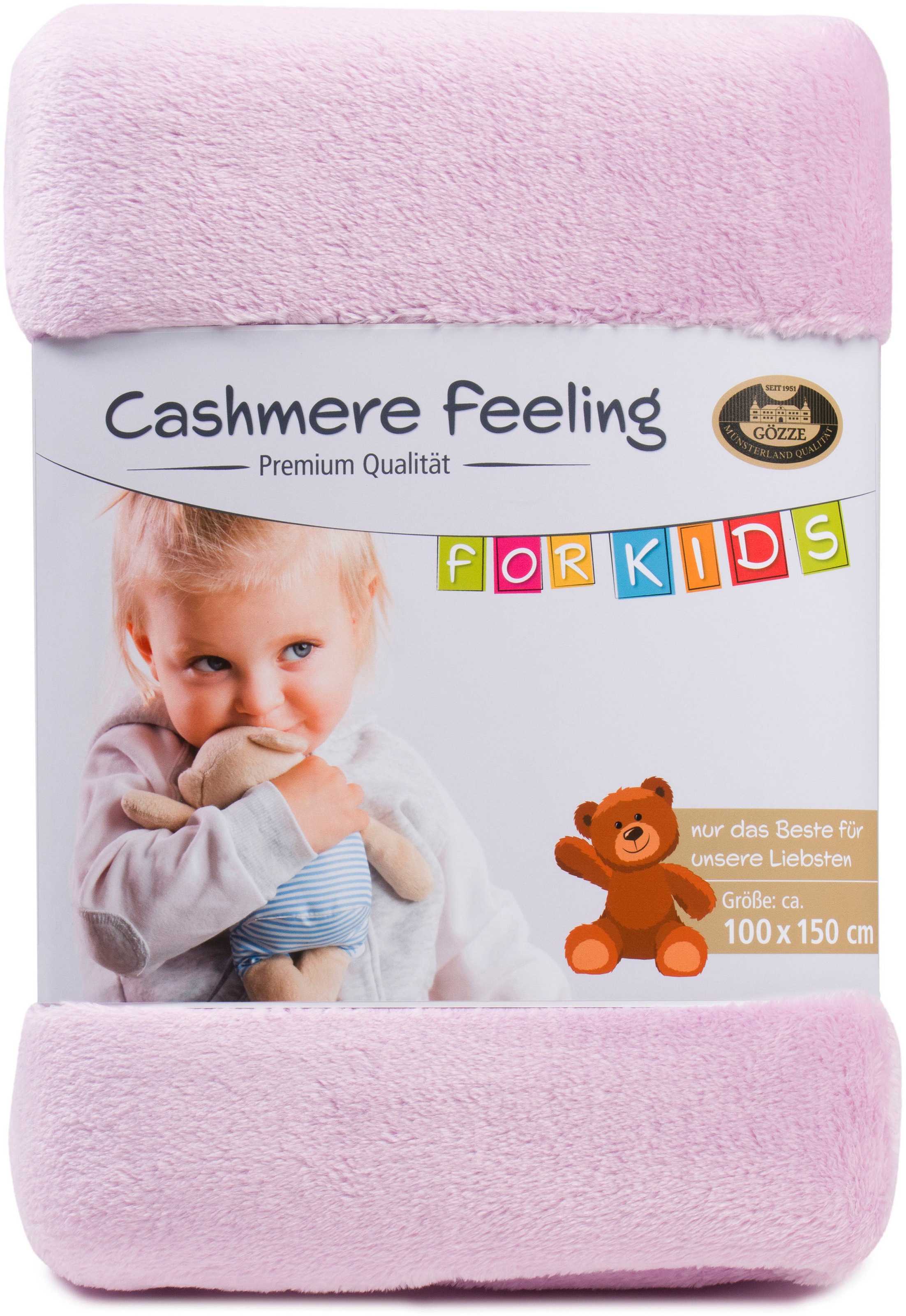 Thumbnail - Gözze Kinderdecke "Premium Cashmerefeeling" kuschelig warm