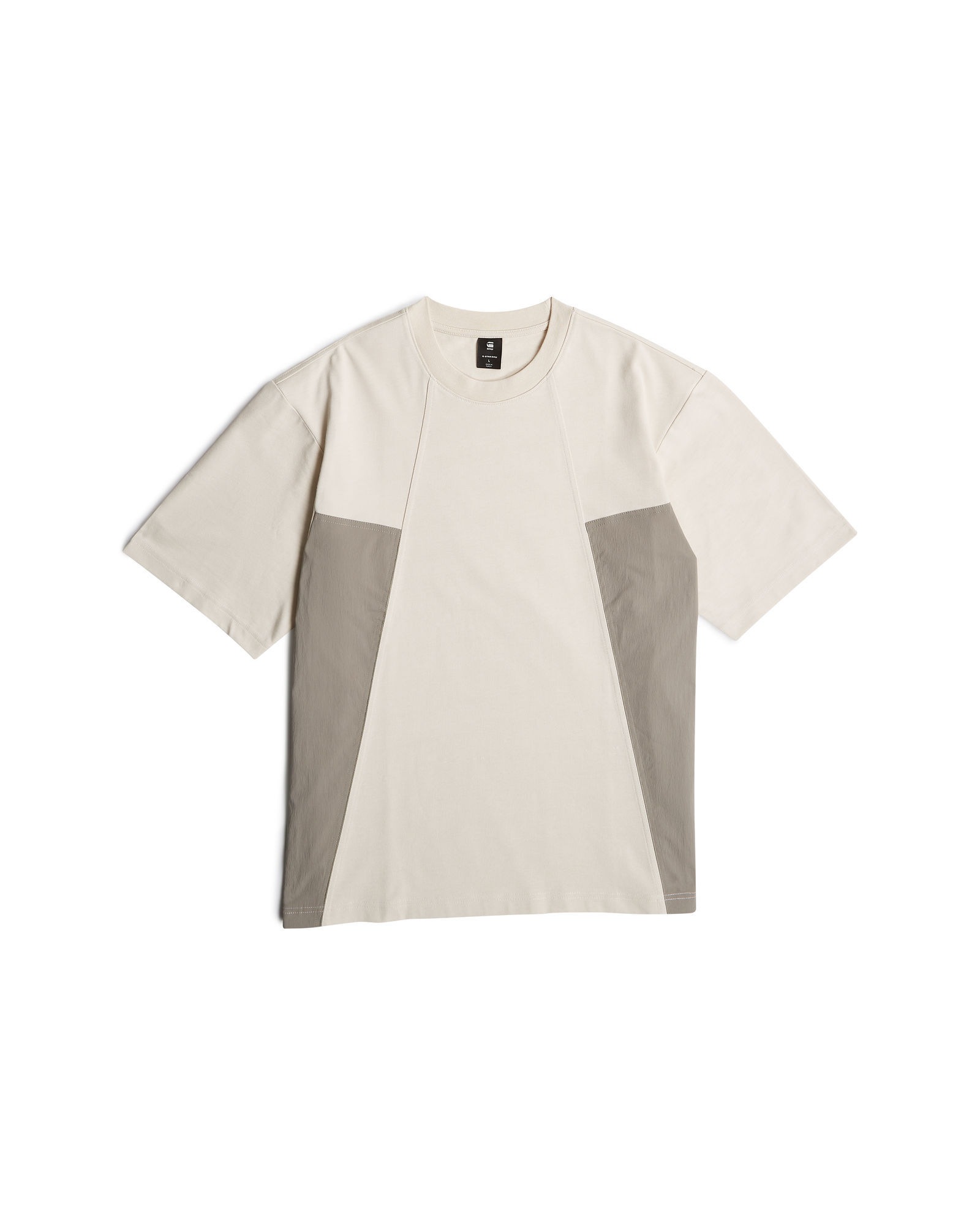 G-STAR T-Shirt »A Line Woven Mix Boxy T-Shirt«