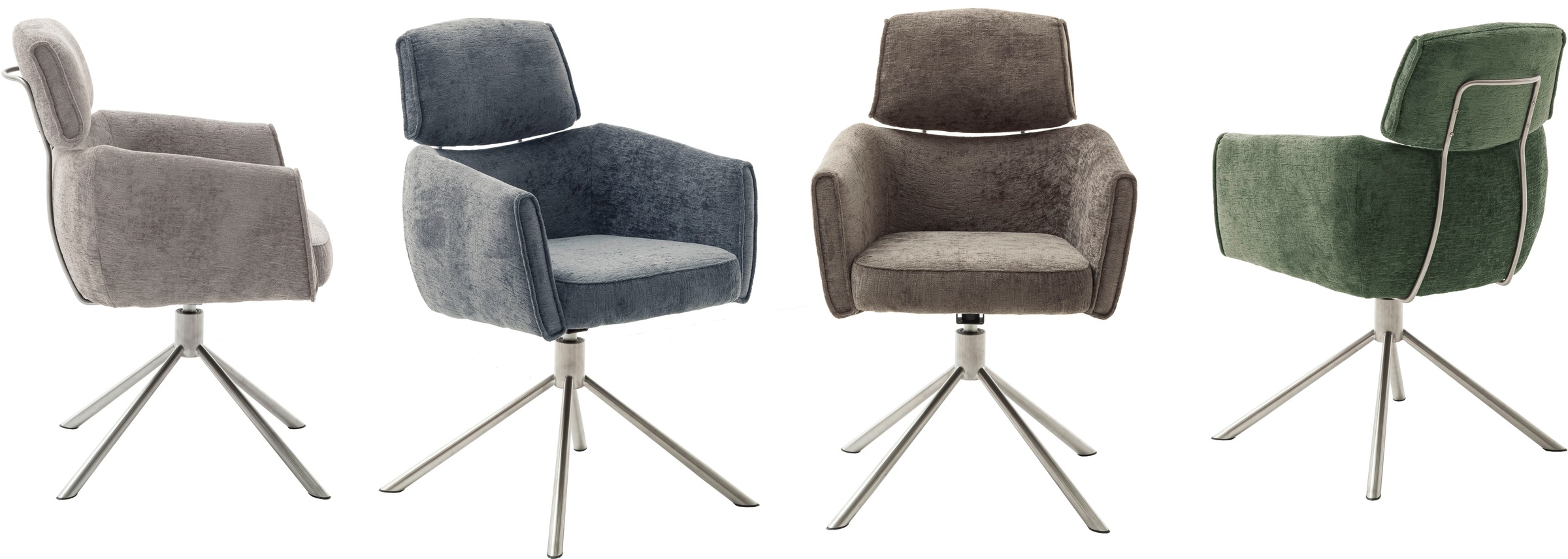 MCA furniture Esszimmerstuhl "QUEBEC", (Set), 2 St., (2er-Set), 360 drehbar günstig online kaufen