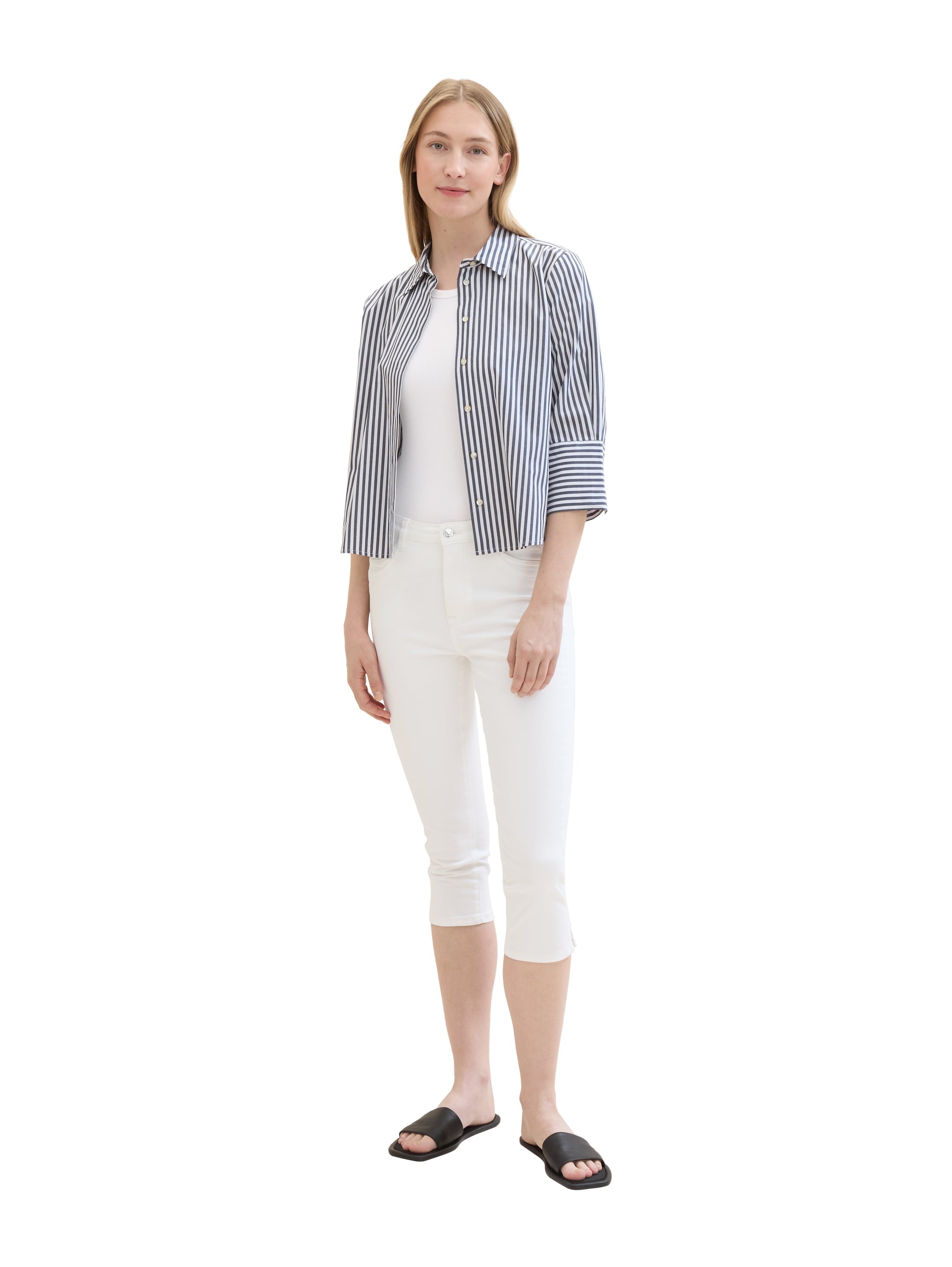 TOM TAILOR Caprijeans »KATE«, mit Bio-Baumwolle