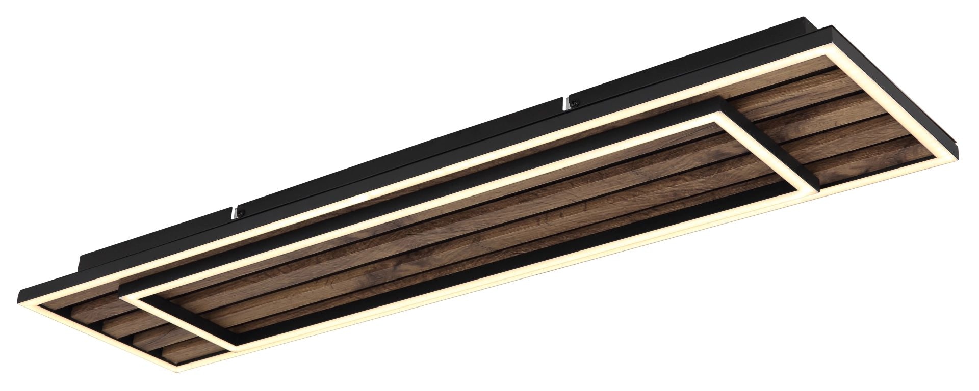 GLOBO LIGHTING LED Deckenleuchte »WOODY«, 1 flammig, Leuchtmittel LED-Modul | LED fest integriert, Memoryfunktion, die deine bevorzugte Einstellung speichert