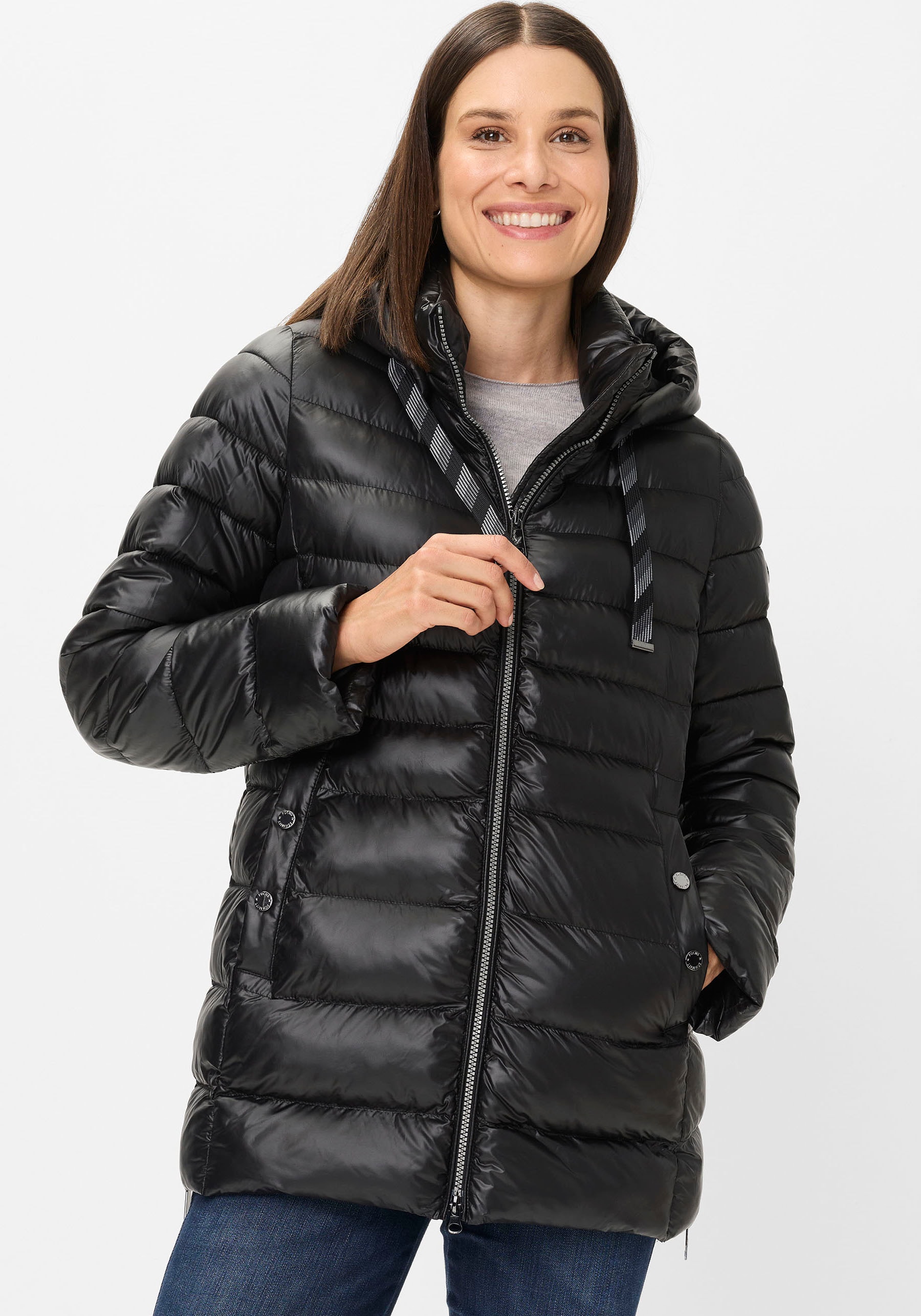 Fuchs Schmitt Steppjacke, mit Kapuze, mit Kapuze günstig online kaufen