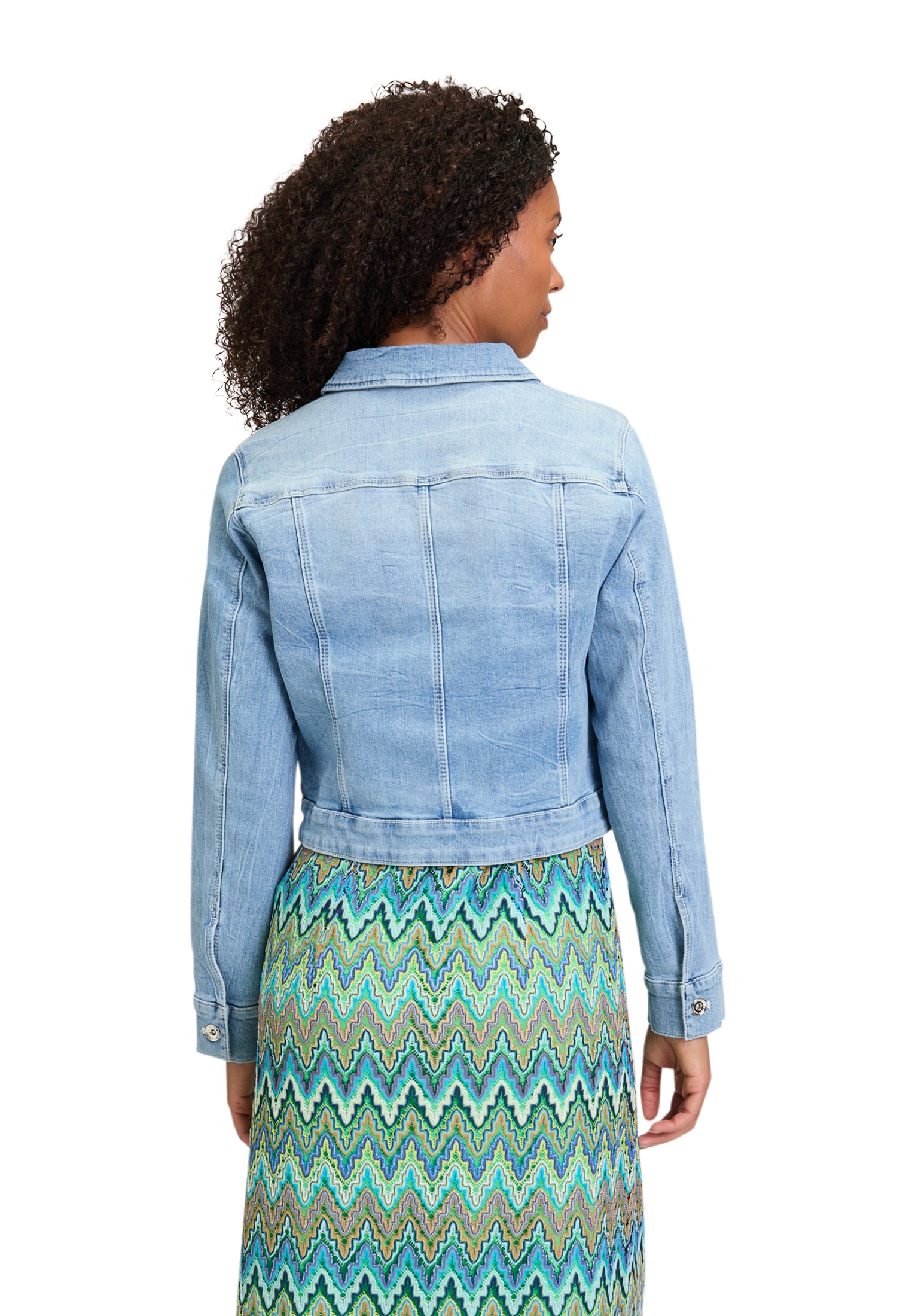 Betty Barclay Jackenblazer »Betty Barclay Jeansjacke langarm«, Material