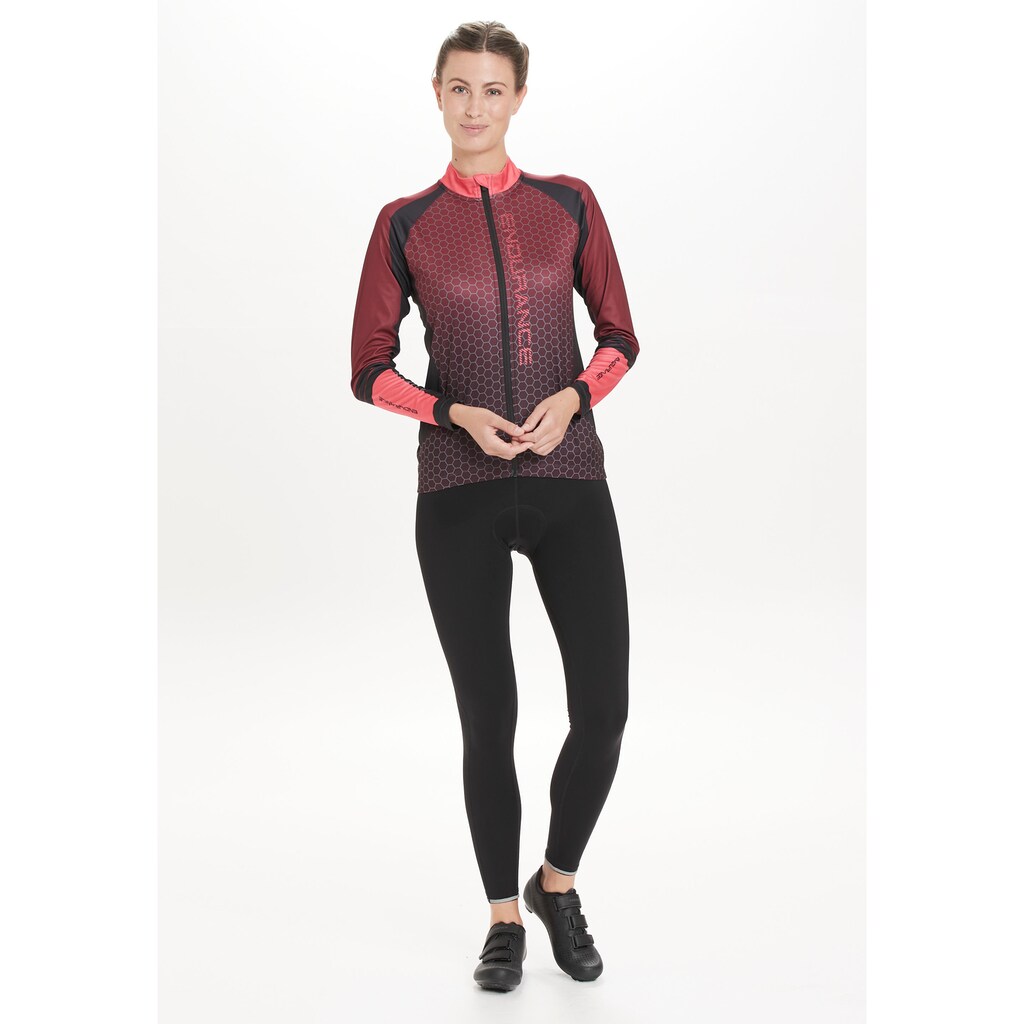 ENDURANCE Radhose »Juvel W Long Tights Gel-Pad«