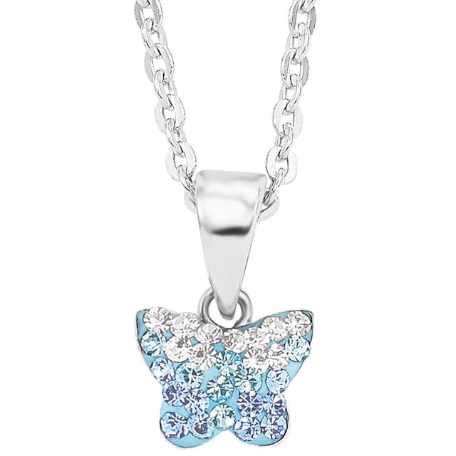 Amor Kette mit Anhänger »Schmetterling, 9540808«, mit Preciosa Crystal  online kaufen | BAUR