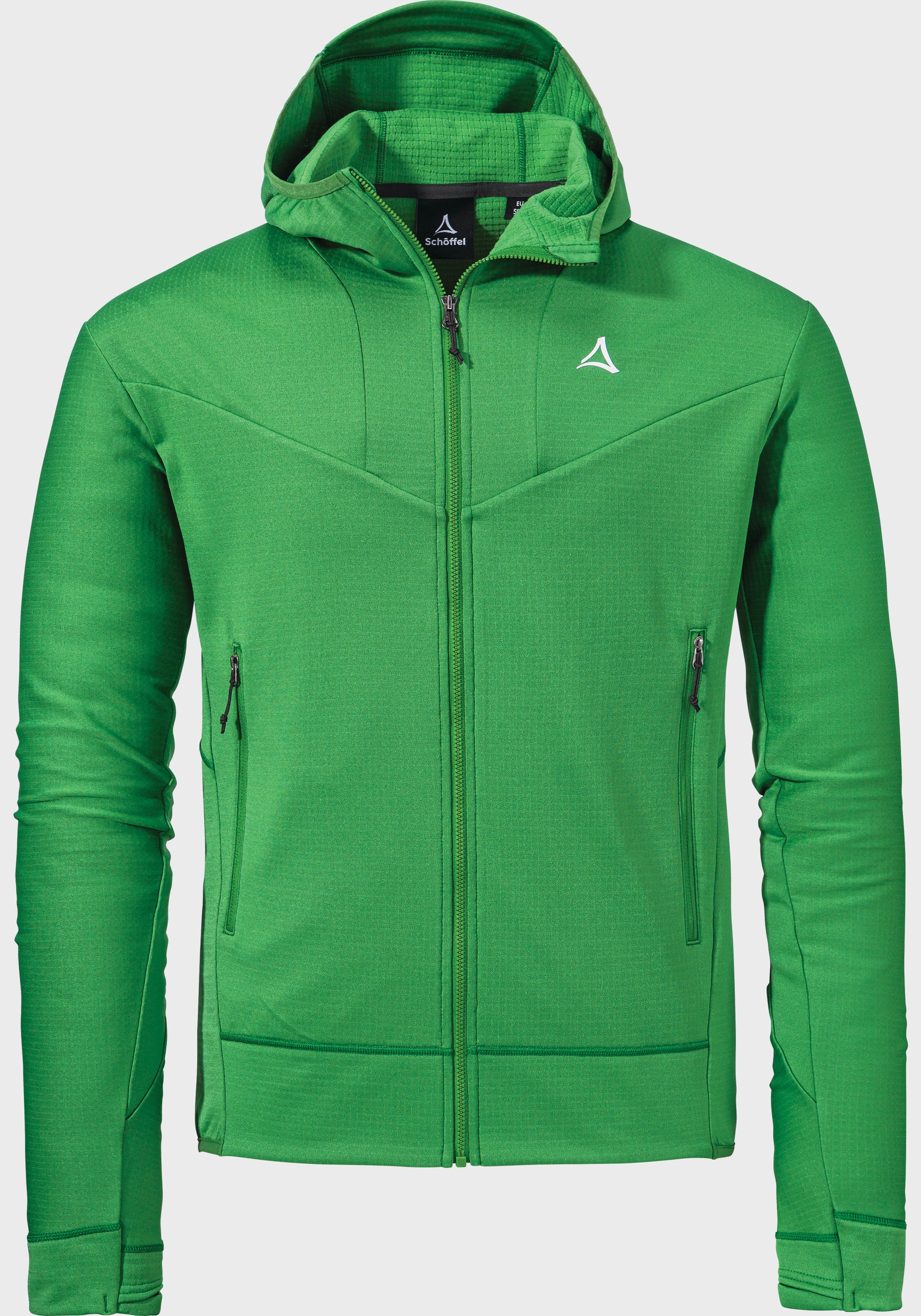 Schöffel "Mountain Fleece Hoody Style Blaueis MNS" mit Kapuze