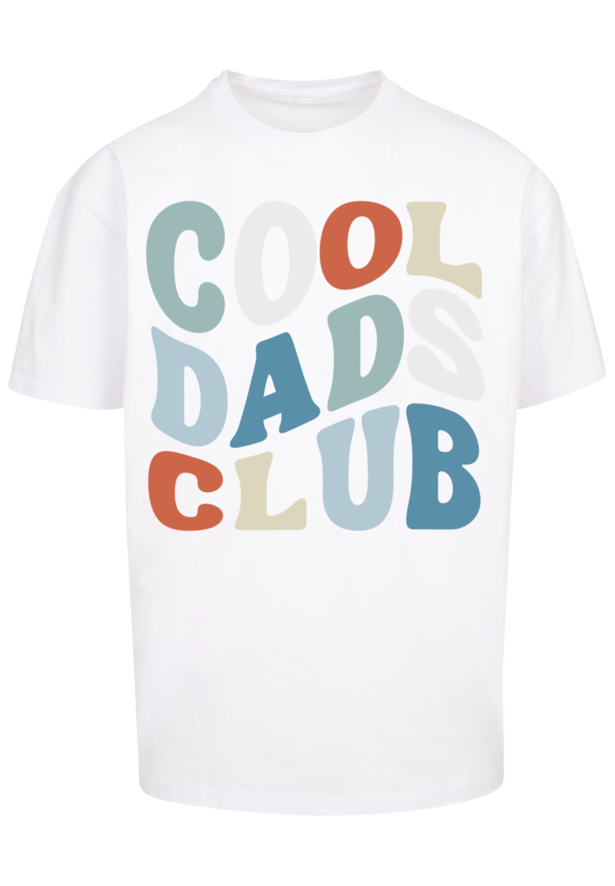 F4NT4STIC T-Shirt »Cool Dads Club«, Premium Qualität