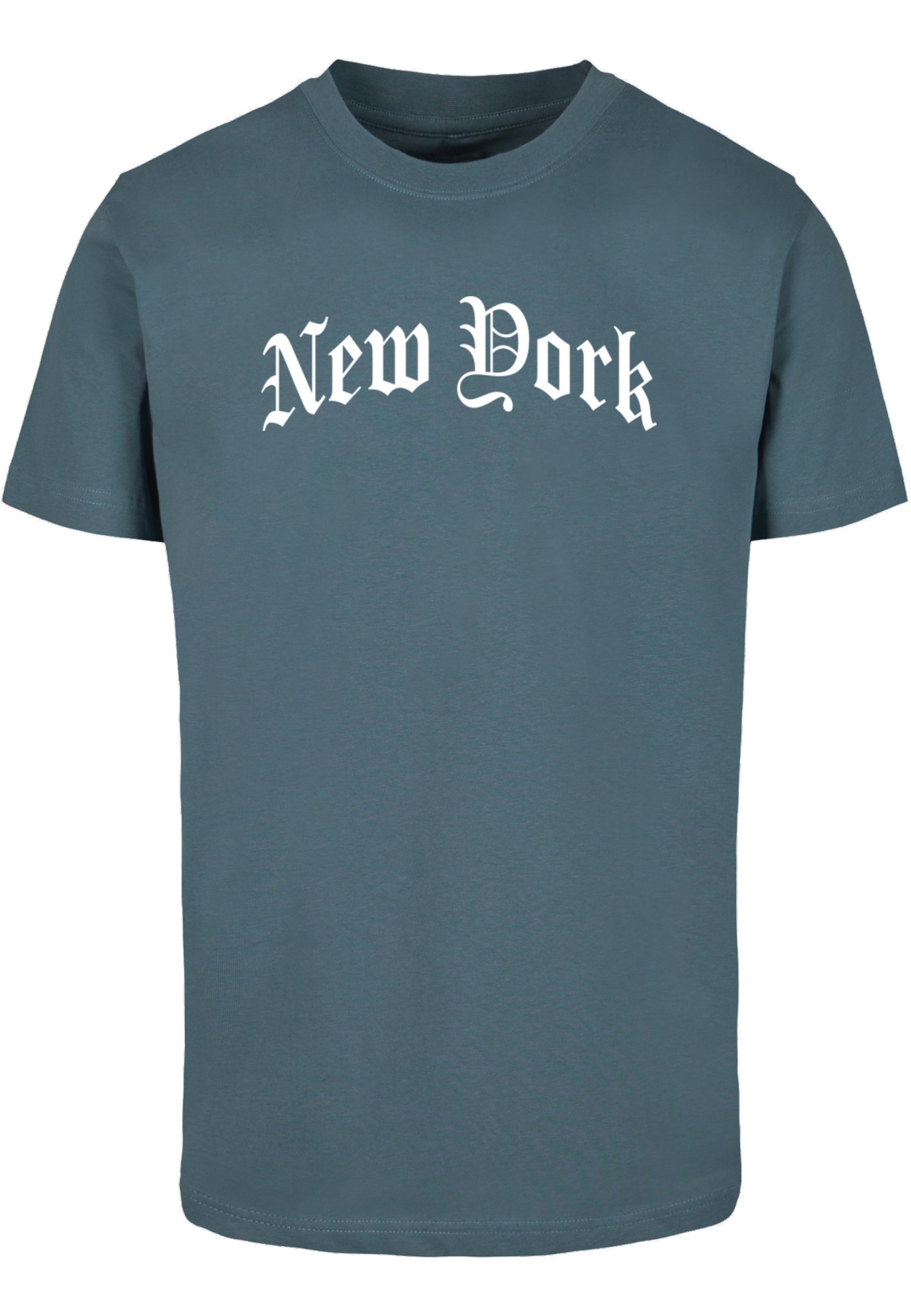 MisterTee T-Shirt "MisterTee Herren New York Wording Tee" 1