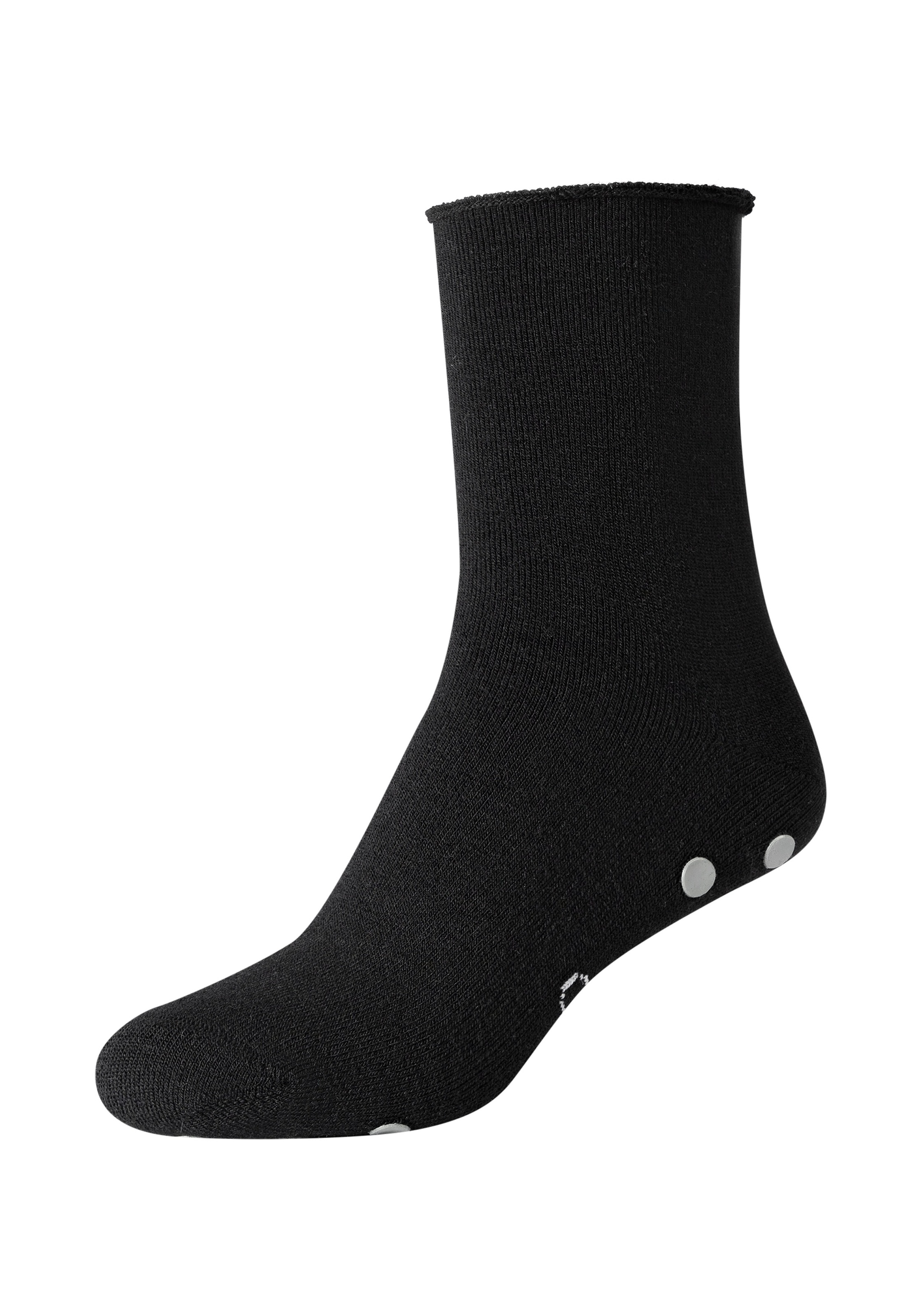 Thumbnail - Camano ABS-Socken "warm & cozy" 2 Paar tlg. mit Anti-Rutsch Noppen