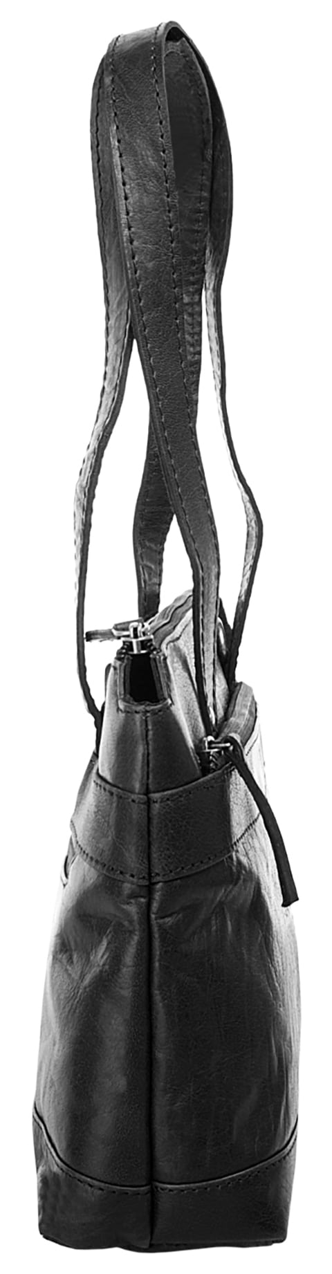 Spikes & Sparrow Henkeltasche, echt Leder