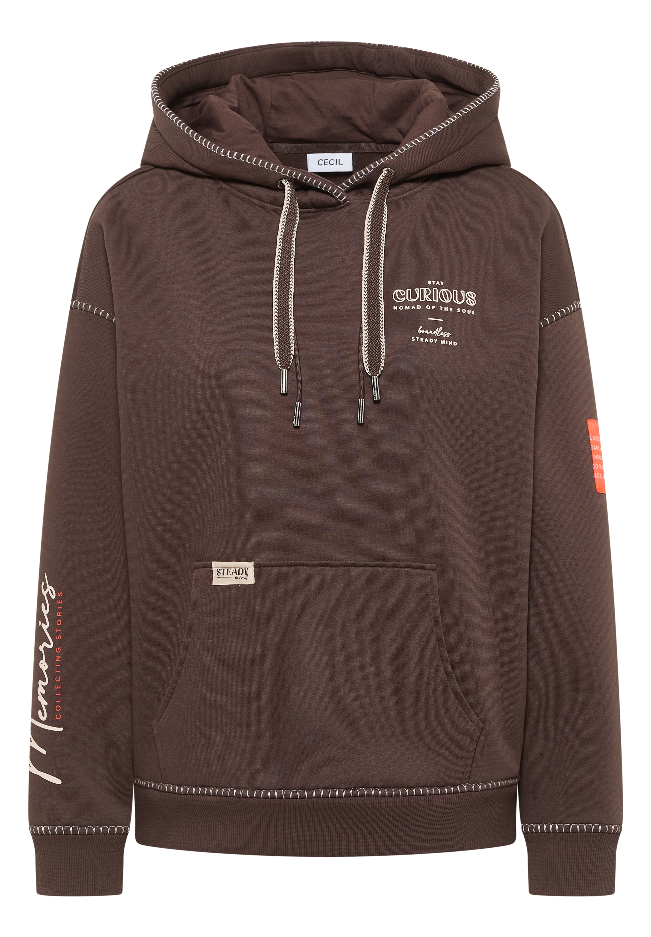 Cecil Sweatshirt , mit Kapuze
