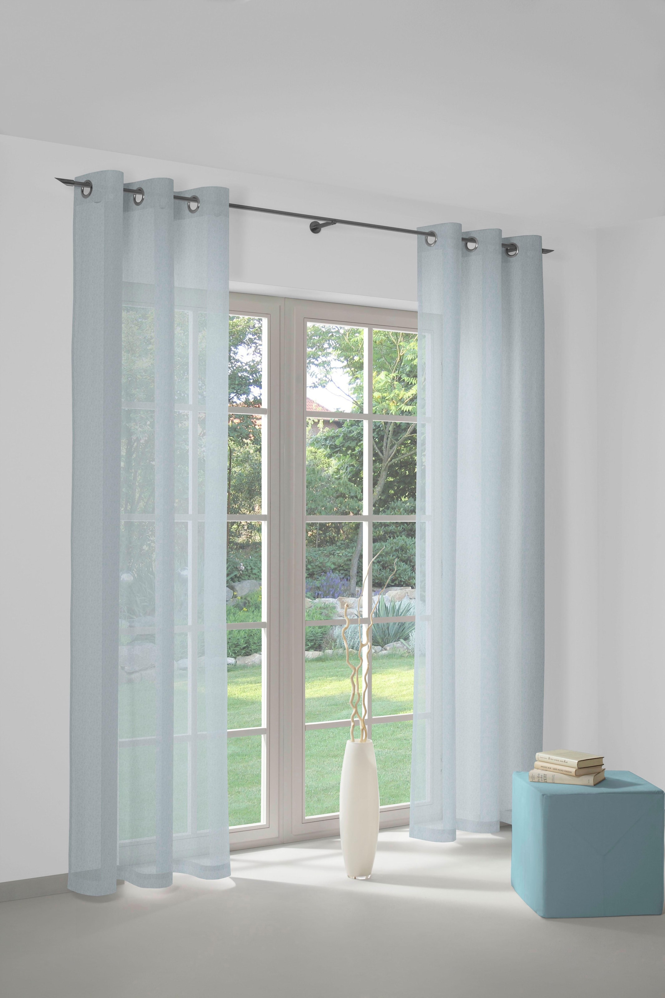 Wirth Vorhang "Sunday" Ösen 1 Stk. tlg. günstig online kaufen