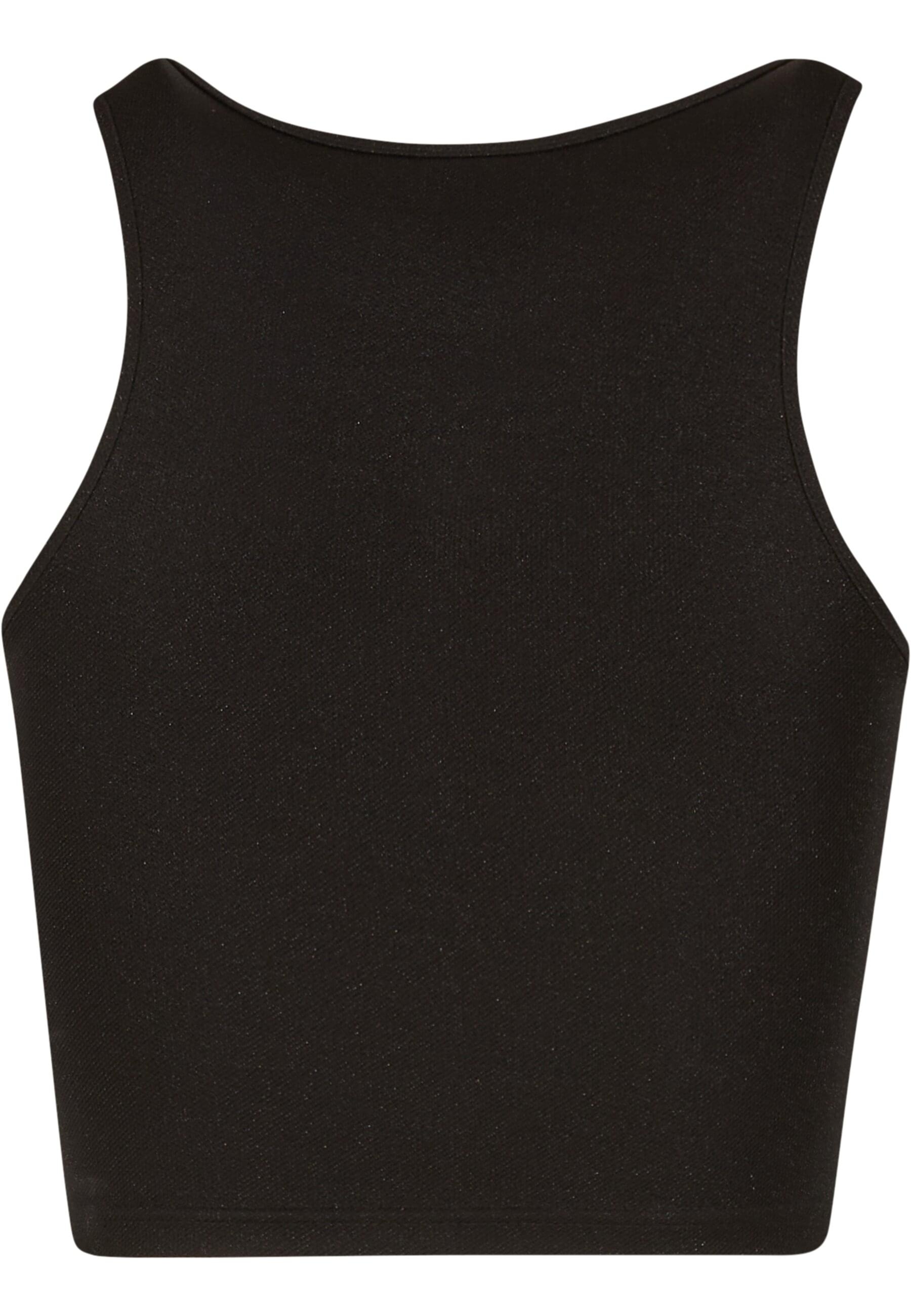 URBAN CLASSICS Muskelshirt "Urban Classics Ladies Glitter Cropped Top", (1 günstig online kaufen