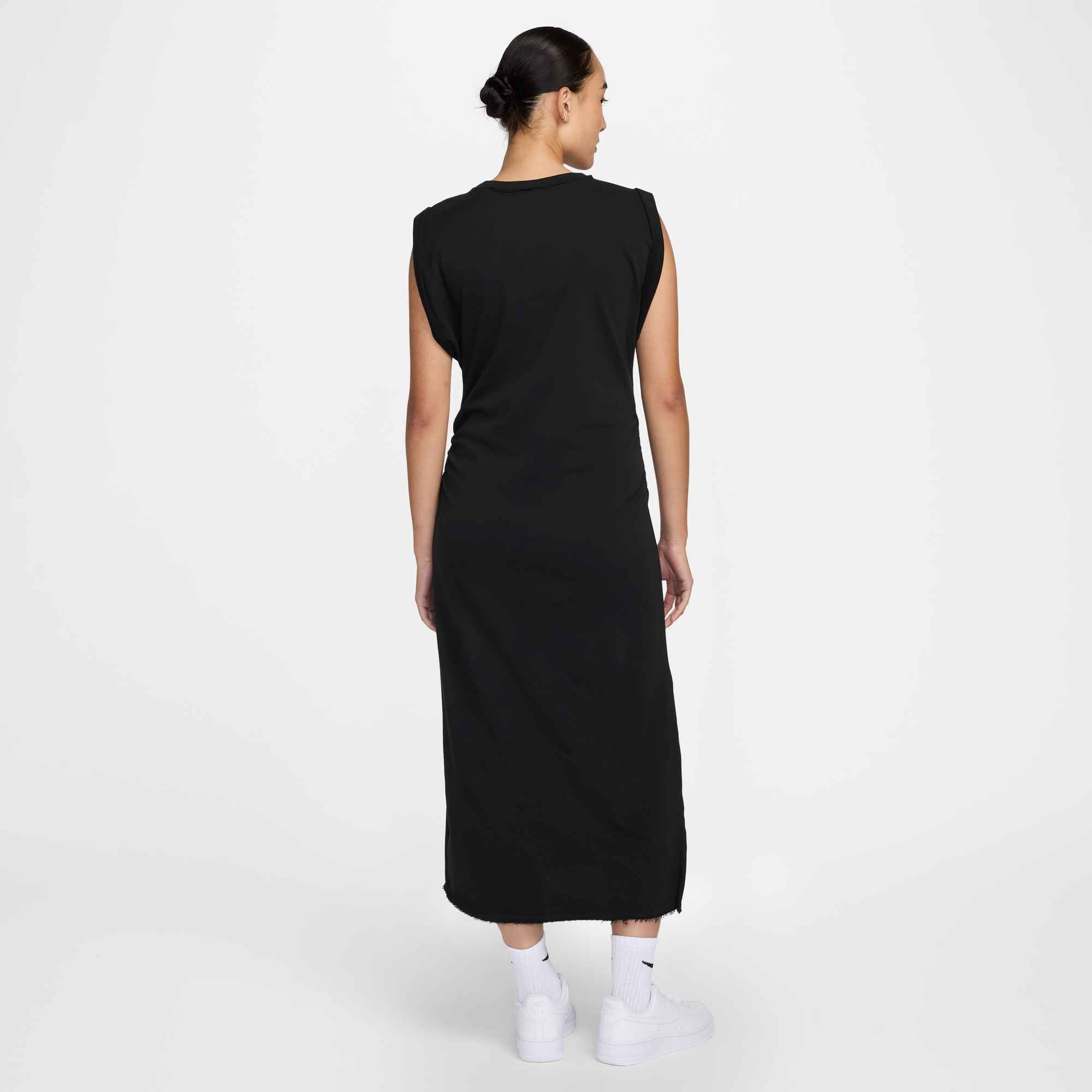 Nike Sportswear Shirtkleid »W NSW NK CHLL FT DRESS« für sportliche Anlässe, aus French Terry, sportlicher Stil