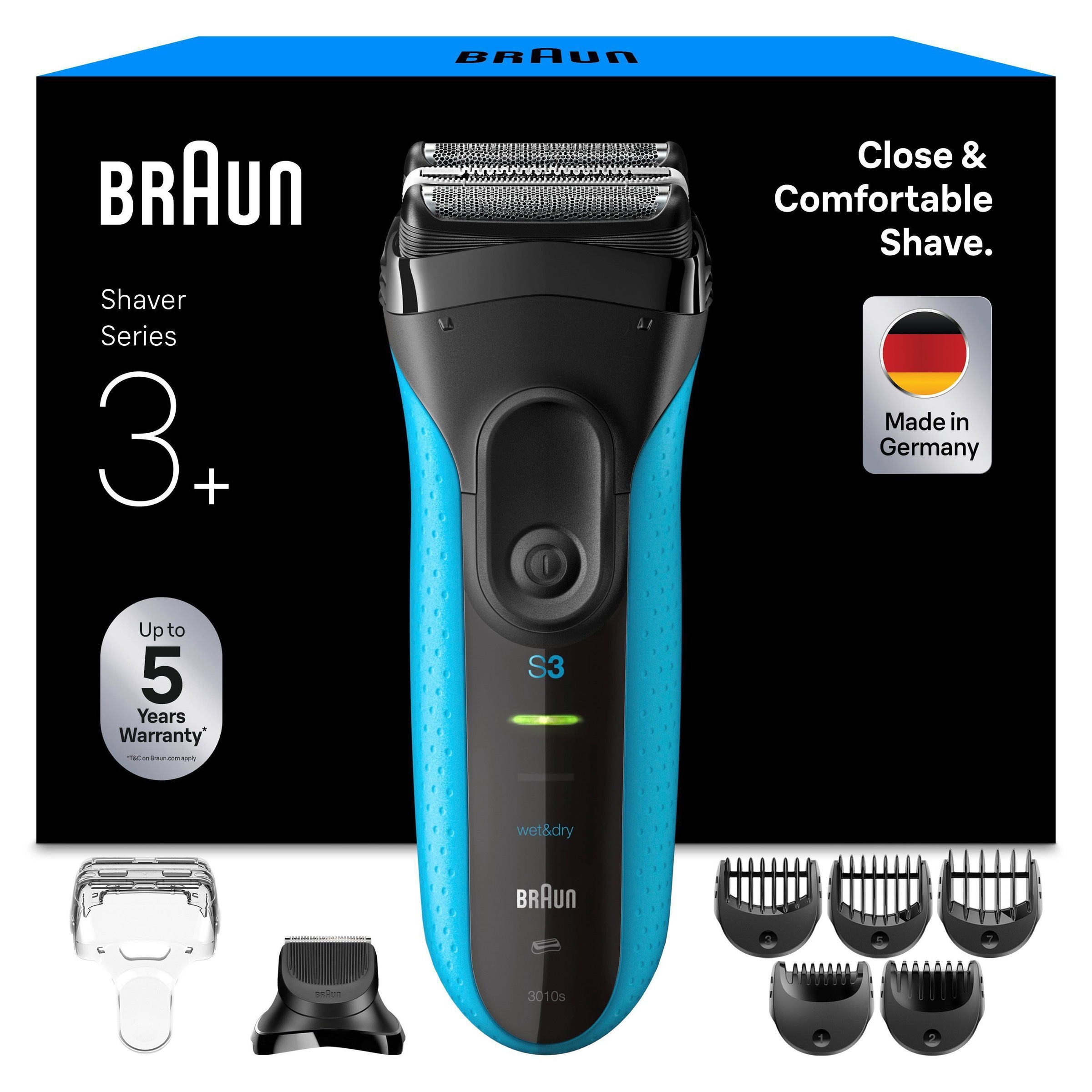 Braun Braun/Schwarz/Blau 735483 Folienrasierer Trimmer - Image 8