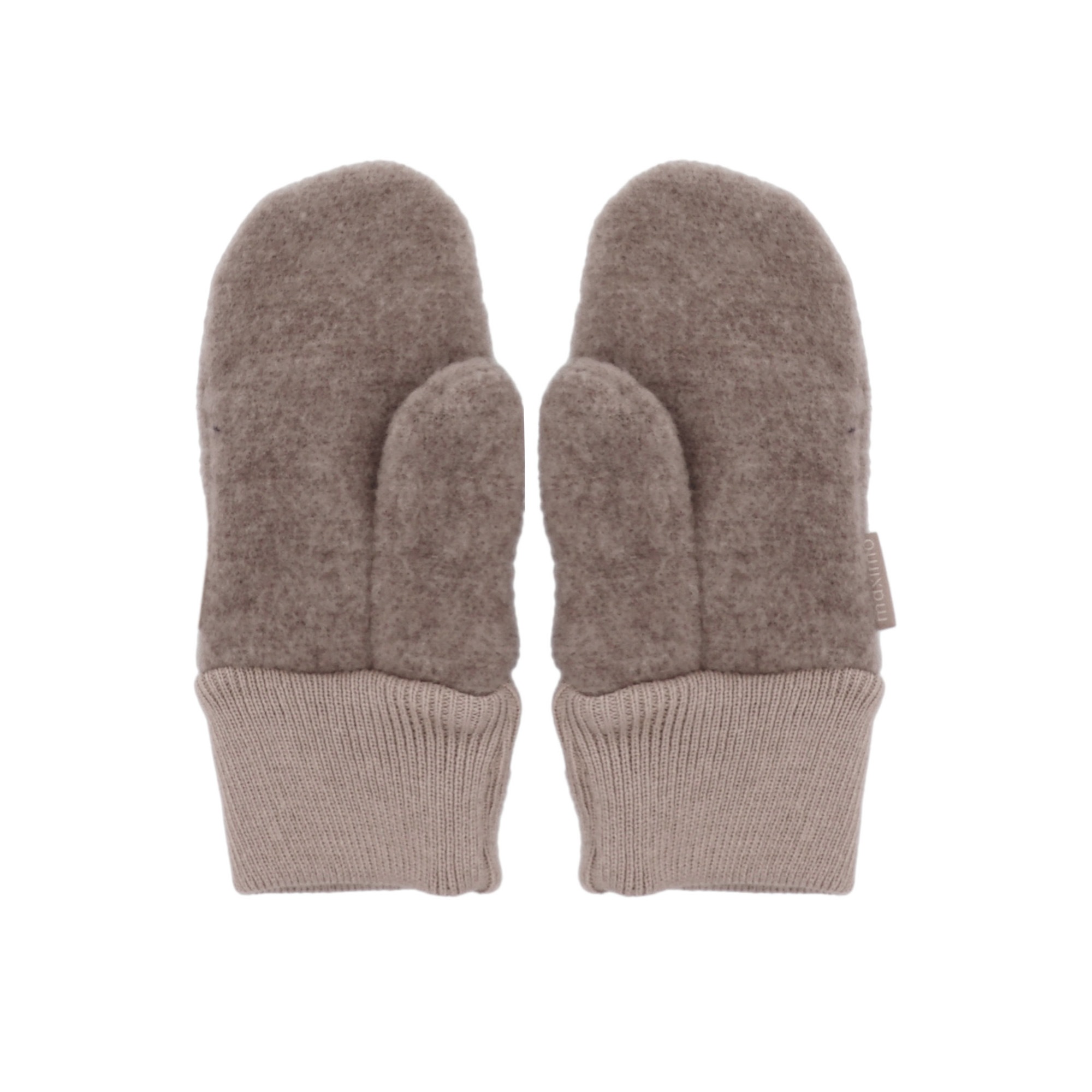 MAXIMO Fäustlinge Wollfleece, Strickbündchen, temperaturregulierend, schnel günstig online kaufen