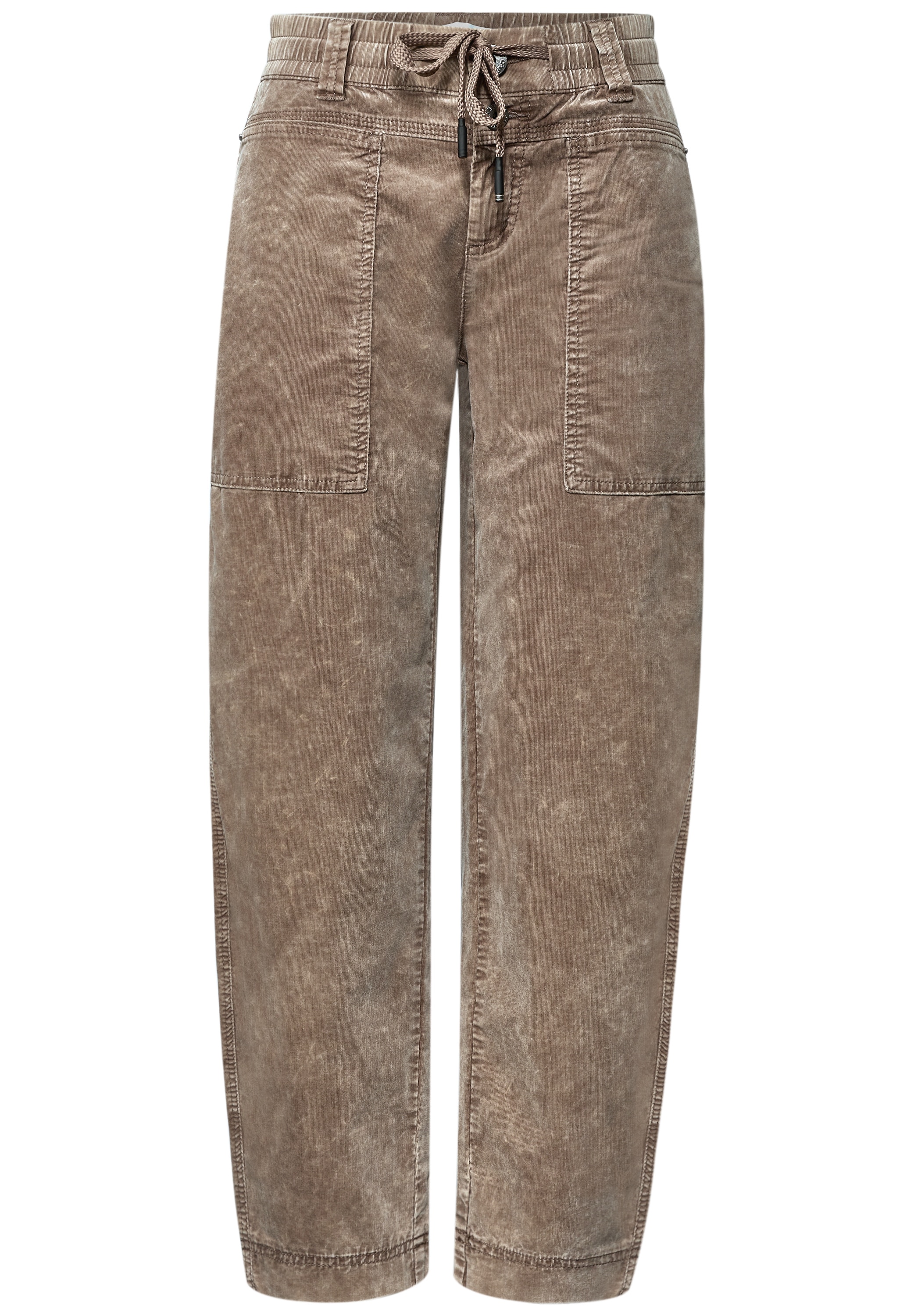 STREET ONE STUDIO Cordhose  mit Elastikbund
